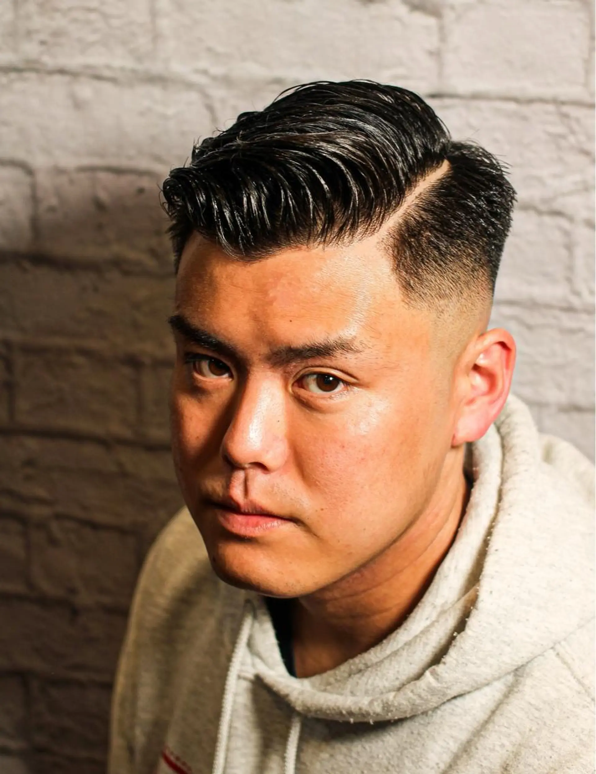 ショート メンズ フェードカット スキンフェード メンズカット 佐藤優菜のヘアスタイル