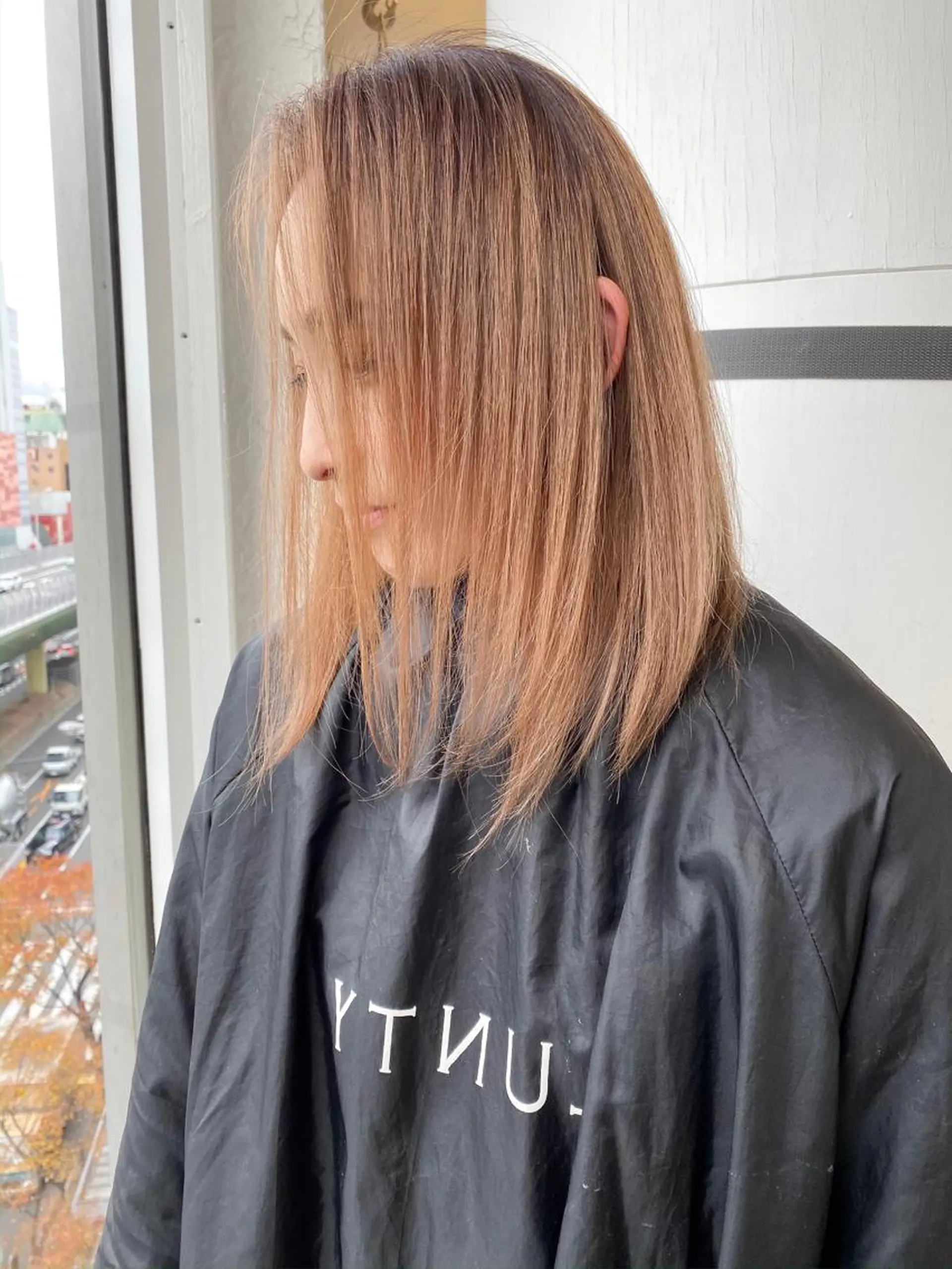セミロング カラー welring hair salonのヘアスタイル