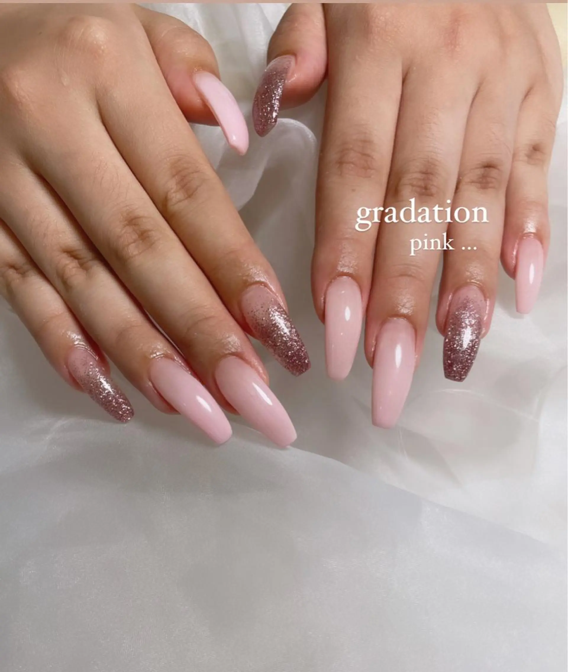 ロング ネイル ハンドネイル nail salon neigeのネイルデザイン