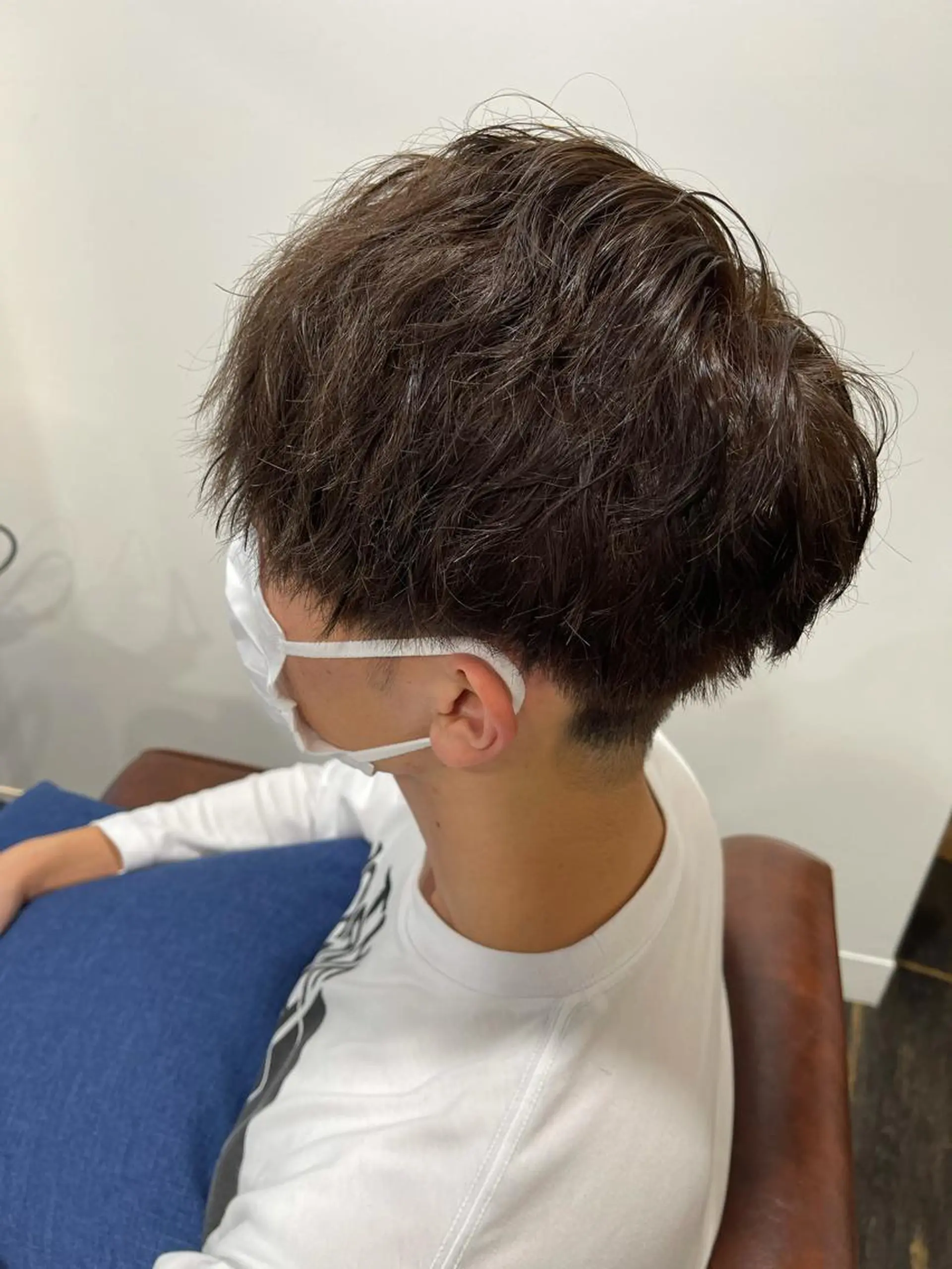 カラー パーマ メンズ 齋藤 拓麻のヘアスタイル