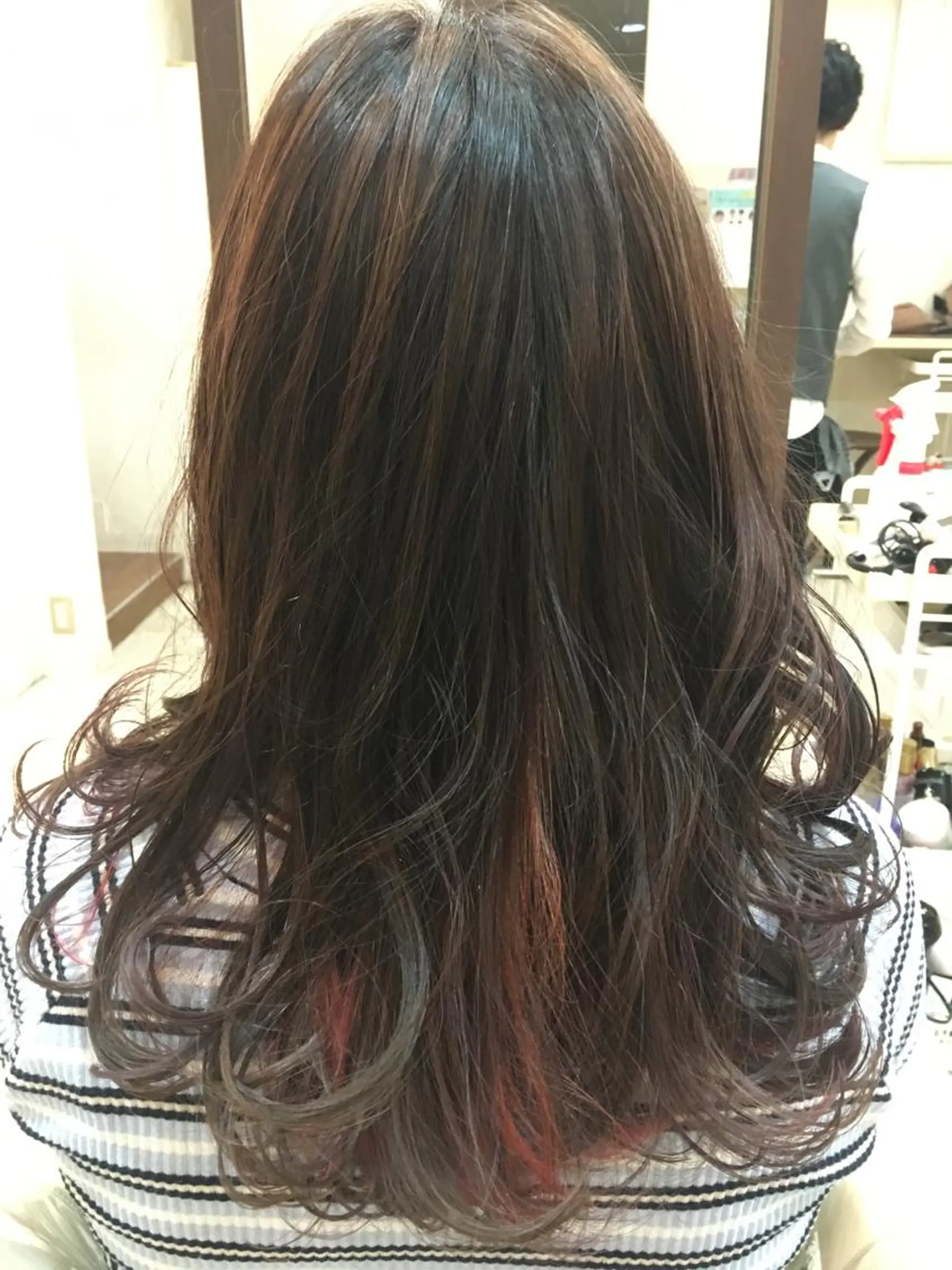 ロング カラー ヘアアレンジ 髪質改善・縮毛矯正 Taijuのヘアスタイル