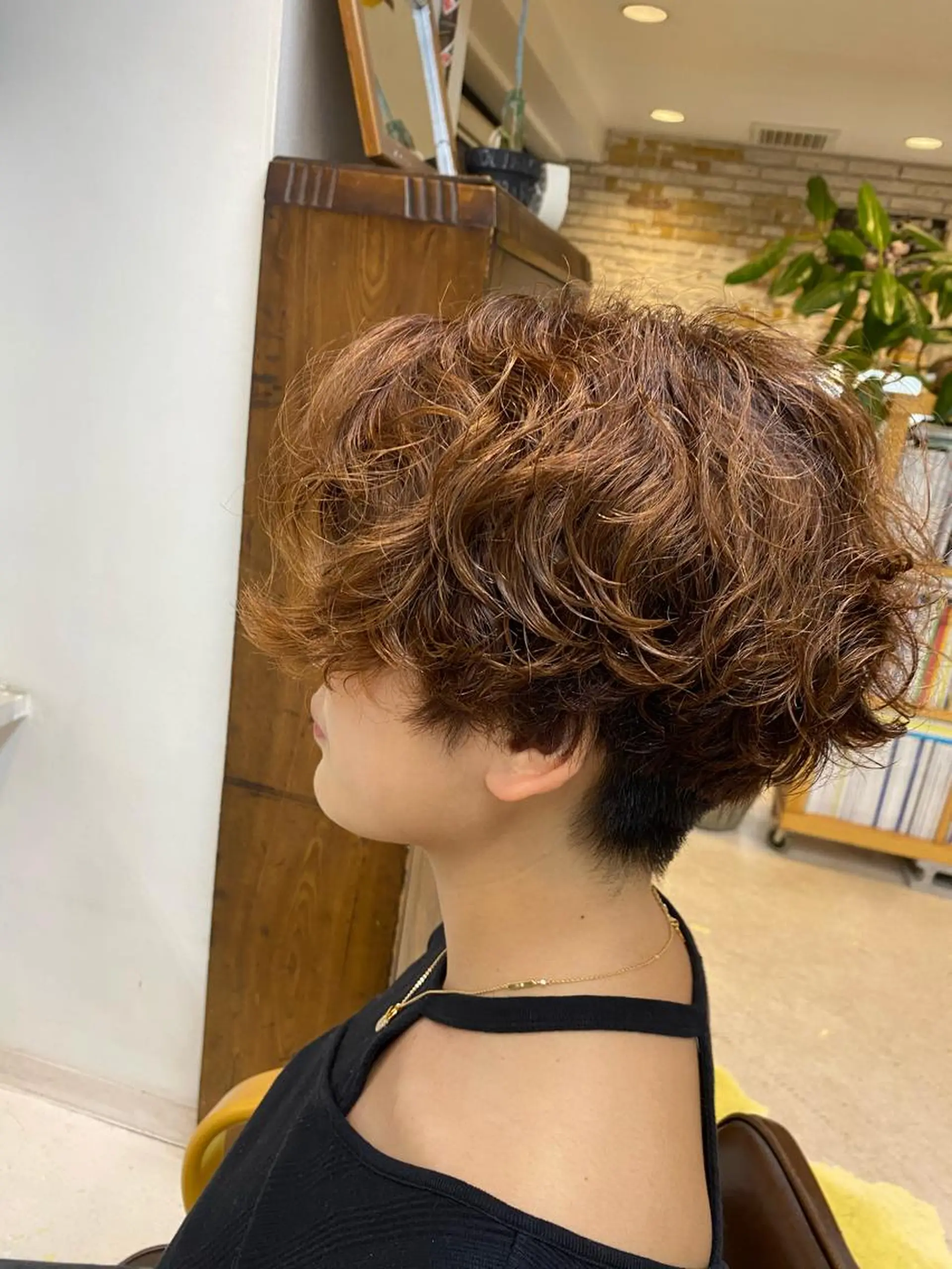 ショート カット パーマ LIBRO所属・Moca 〰️のヘアスタイル