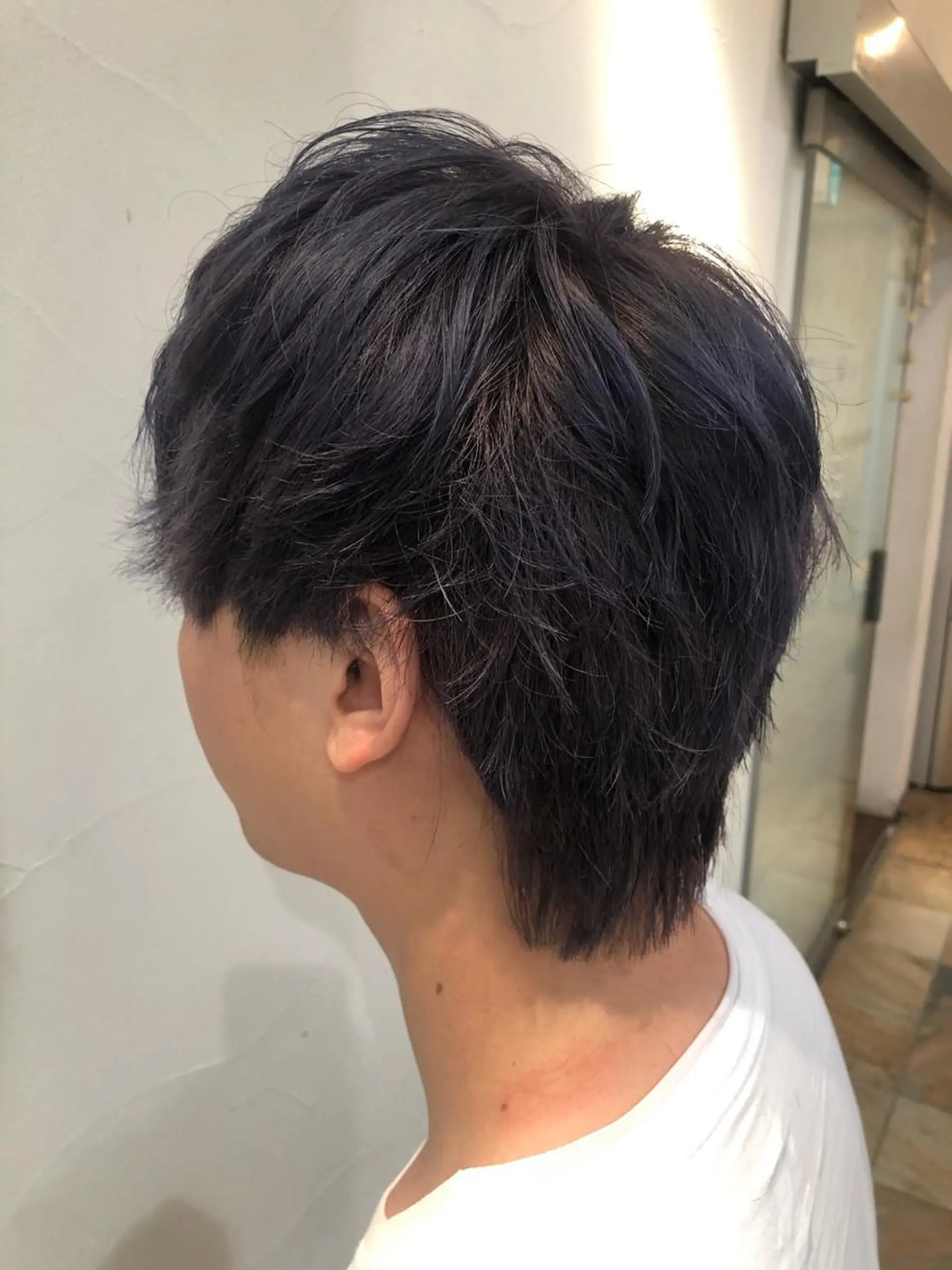 ショート カラー パーマ メンズ メンズサロン💈 吉岡陽【中野】のヘアスタイル