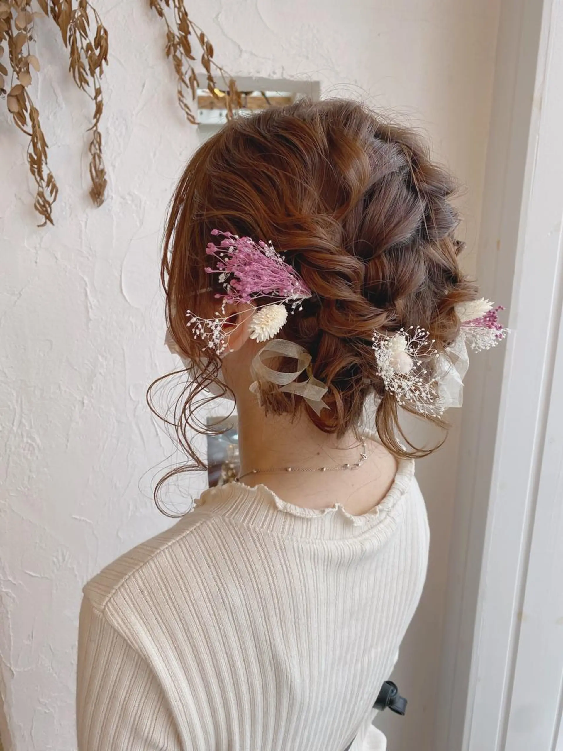 ミディアム カラー パーマ ヘアアレンジ メンズ キッズ ネイル 豊橋美容院 ソンリエのヘアスタイル