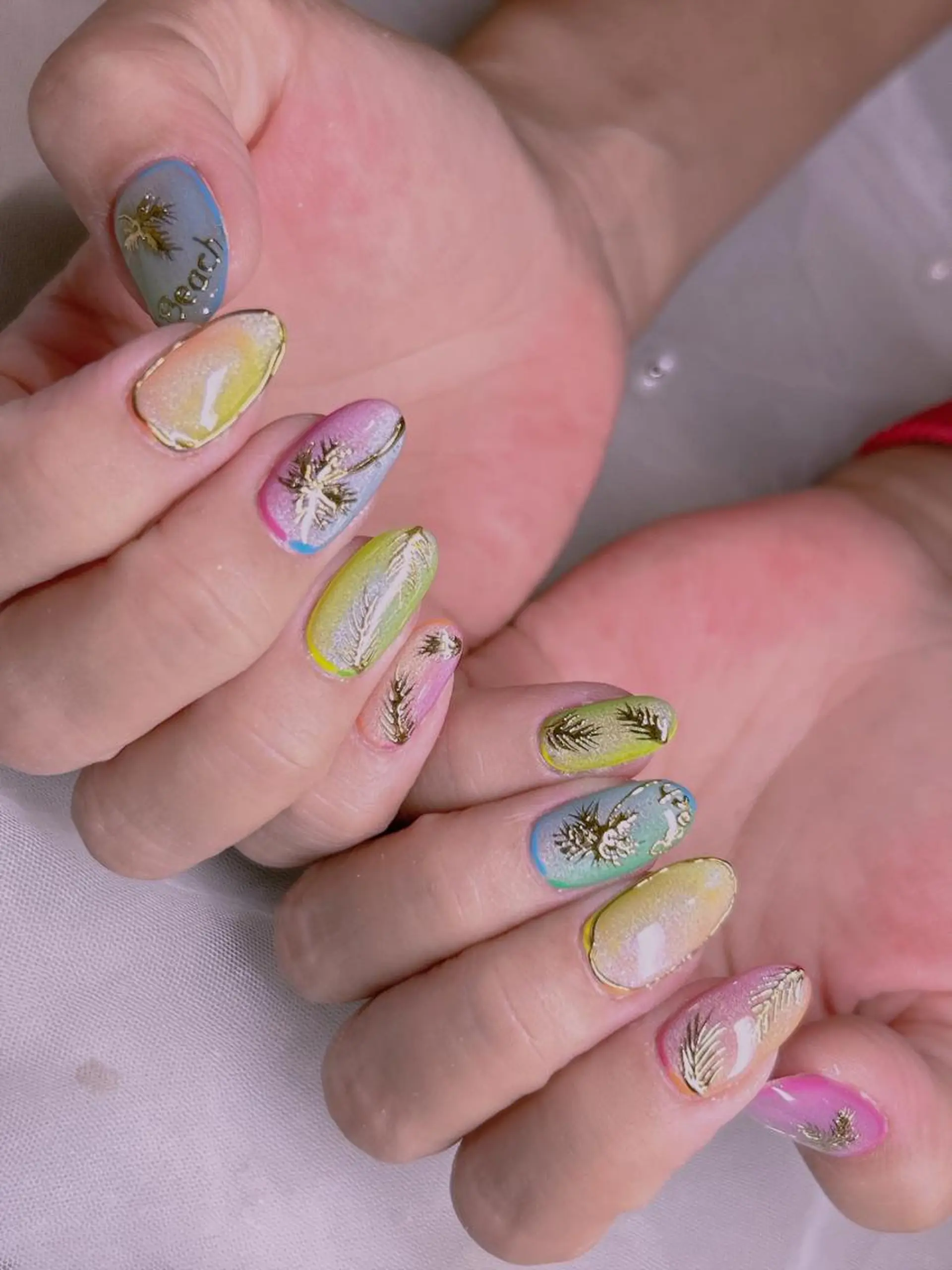 ネイル 長さだし専門店 M2　rikaのネイルデザイン