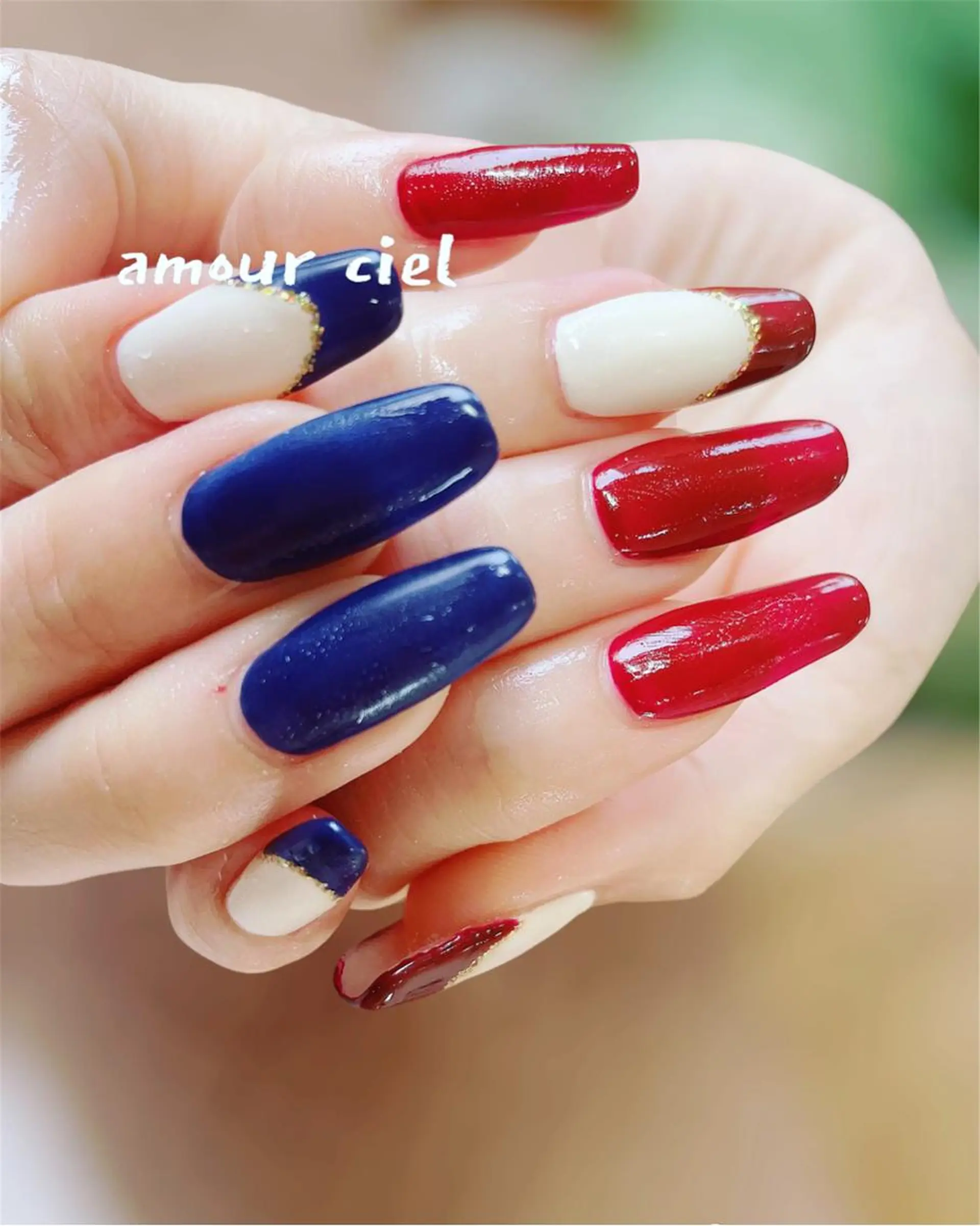 ネイル amour ciel所属・amour ciel あゆみ…☺︎のネイルデザイン