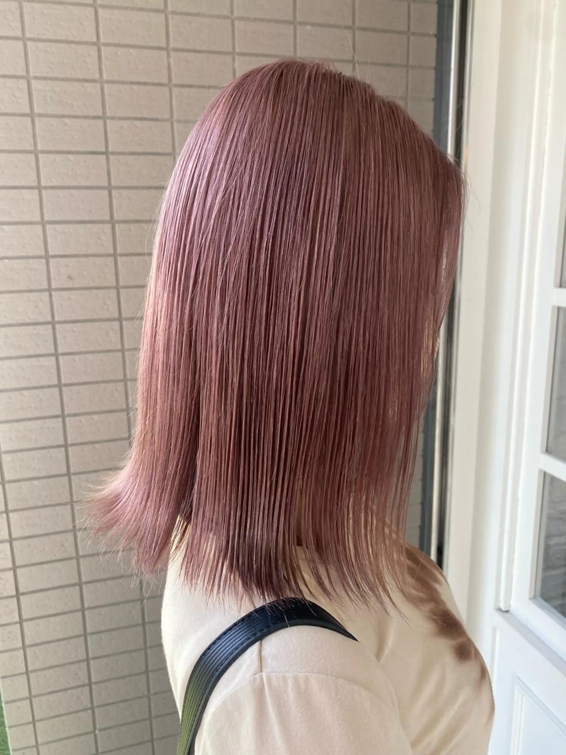 ミディアム カラー 韓国×髪質改善カラー 💎hinaのヘアスタイル