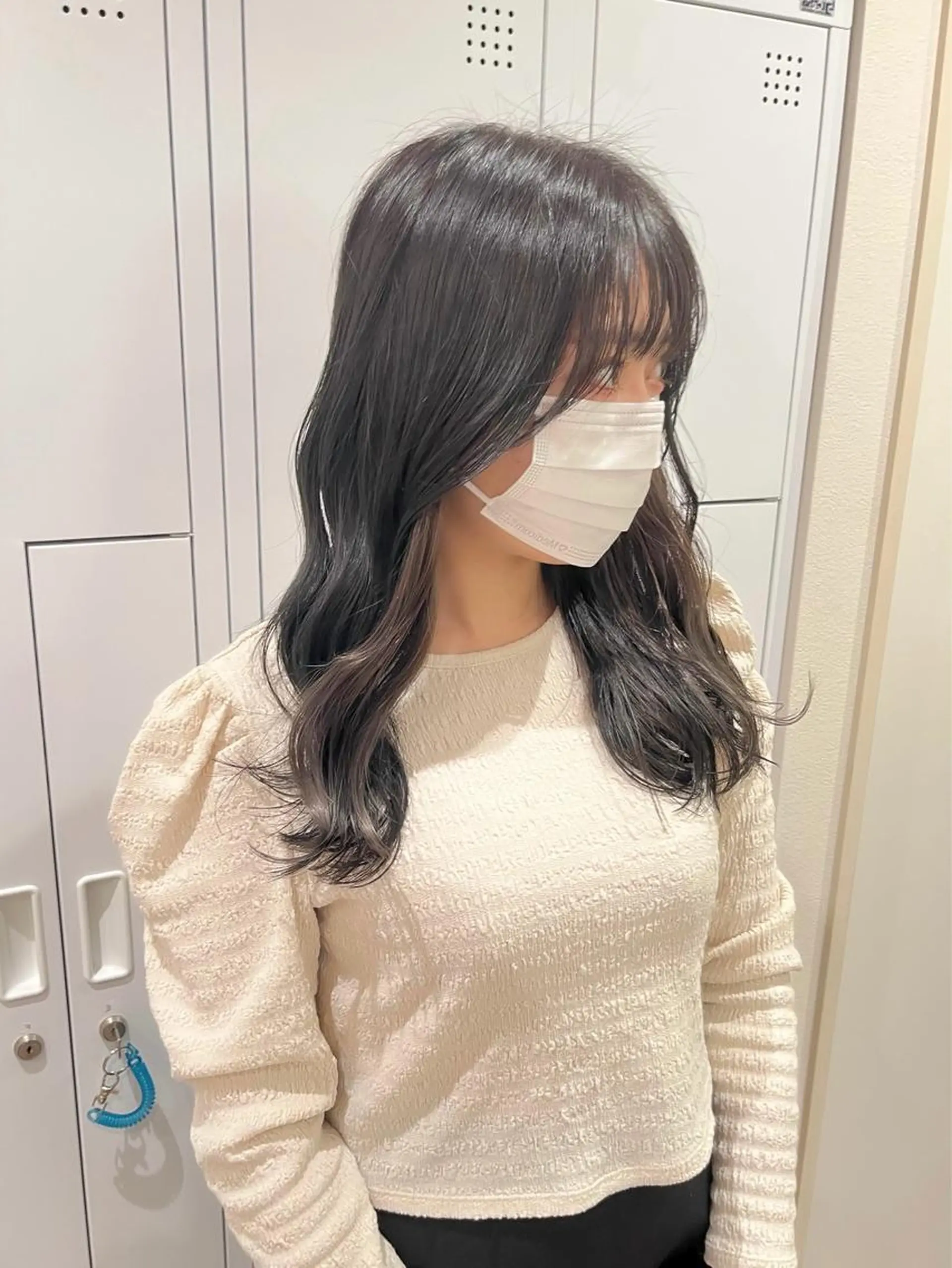 カラー カット ヘアカラー 河原 楓樹のヘアスタイル