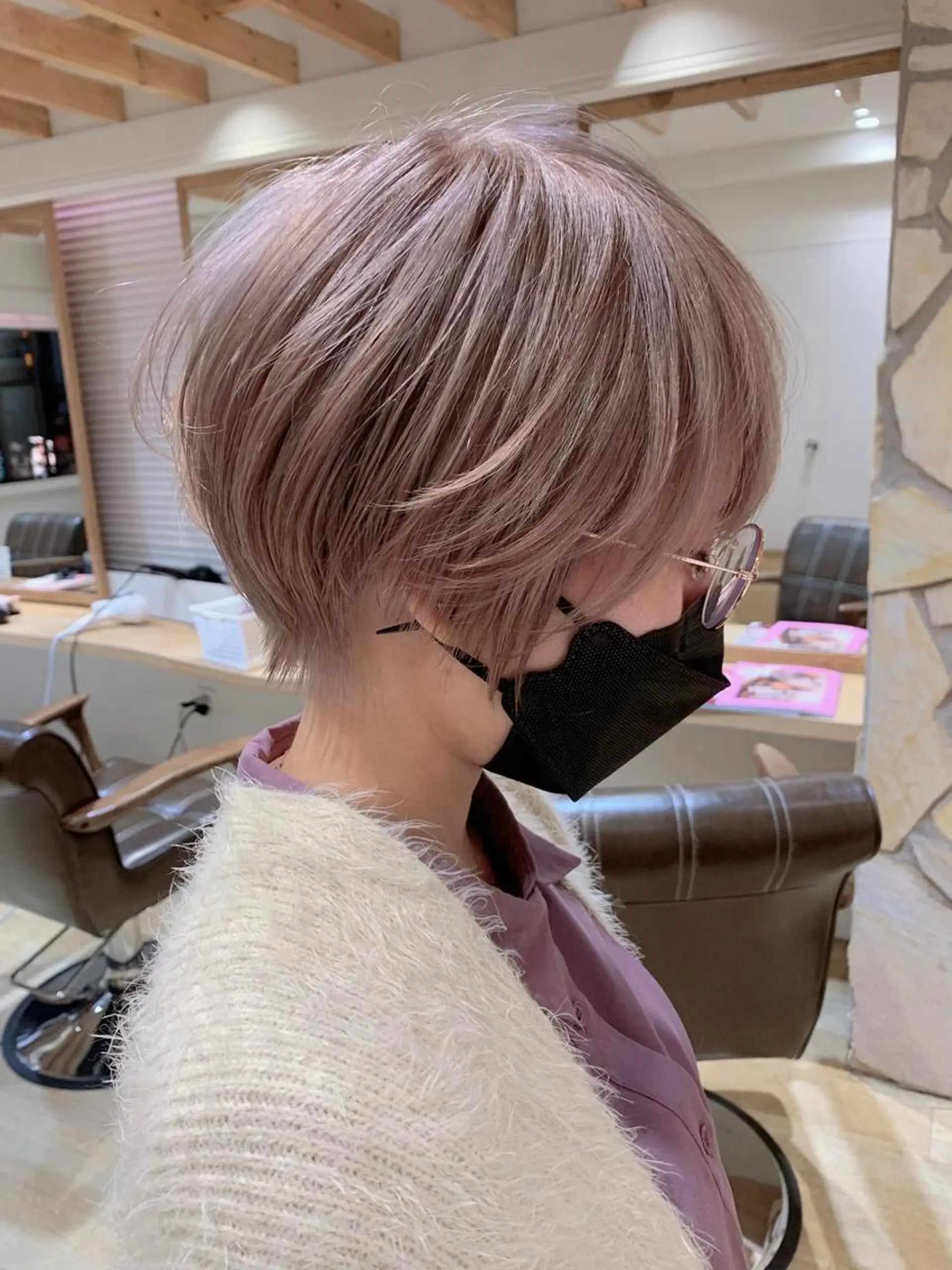 ショート カット ヘアカラー トリートメント 新宿 木下拓哉のヘアスタイル