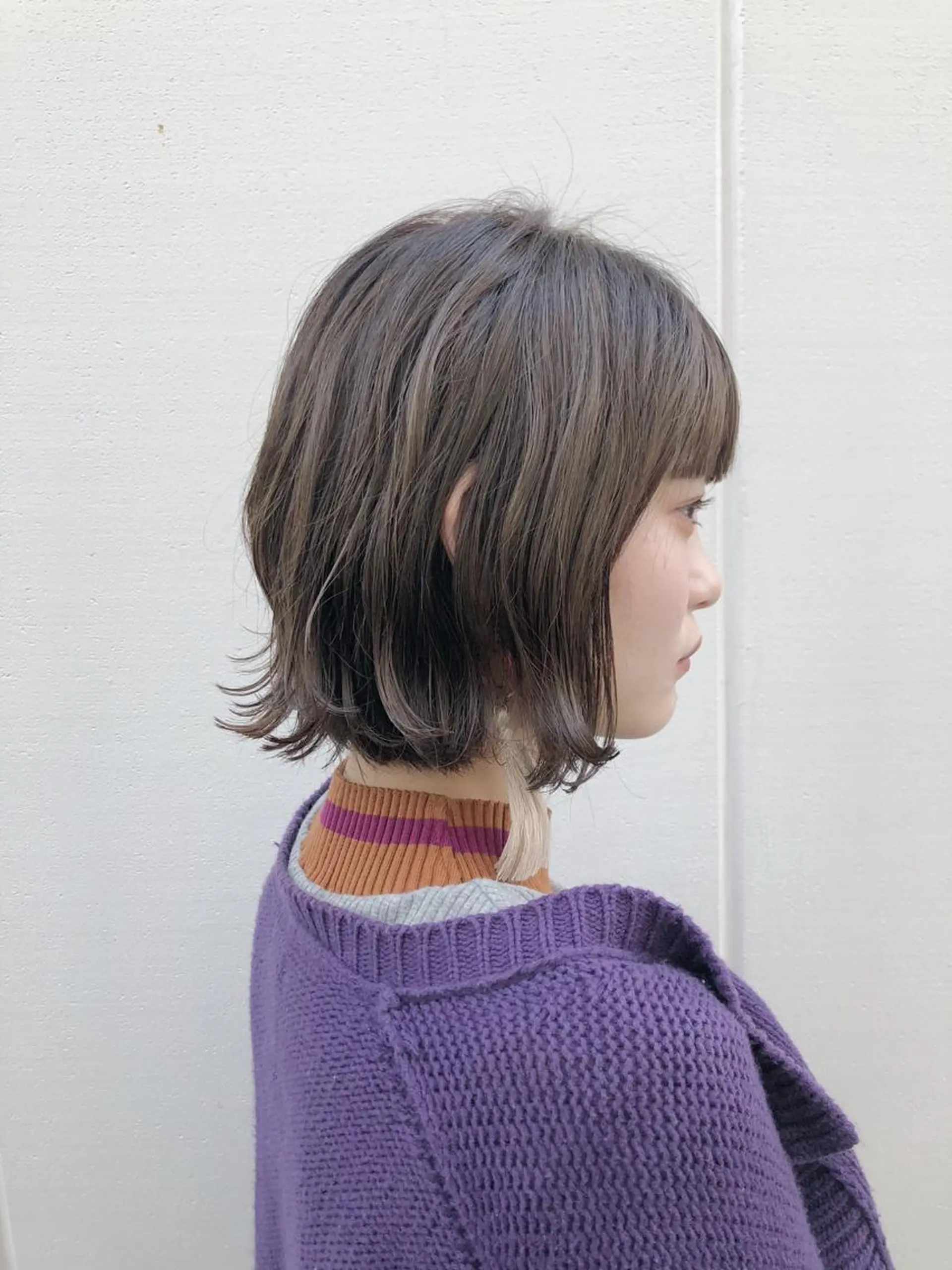 ショート カラー ノグチ ユウキ/ボブのヘアスタイル