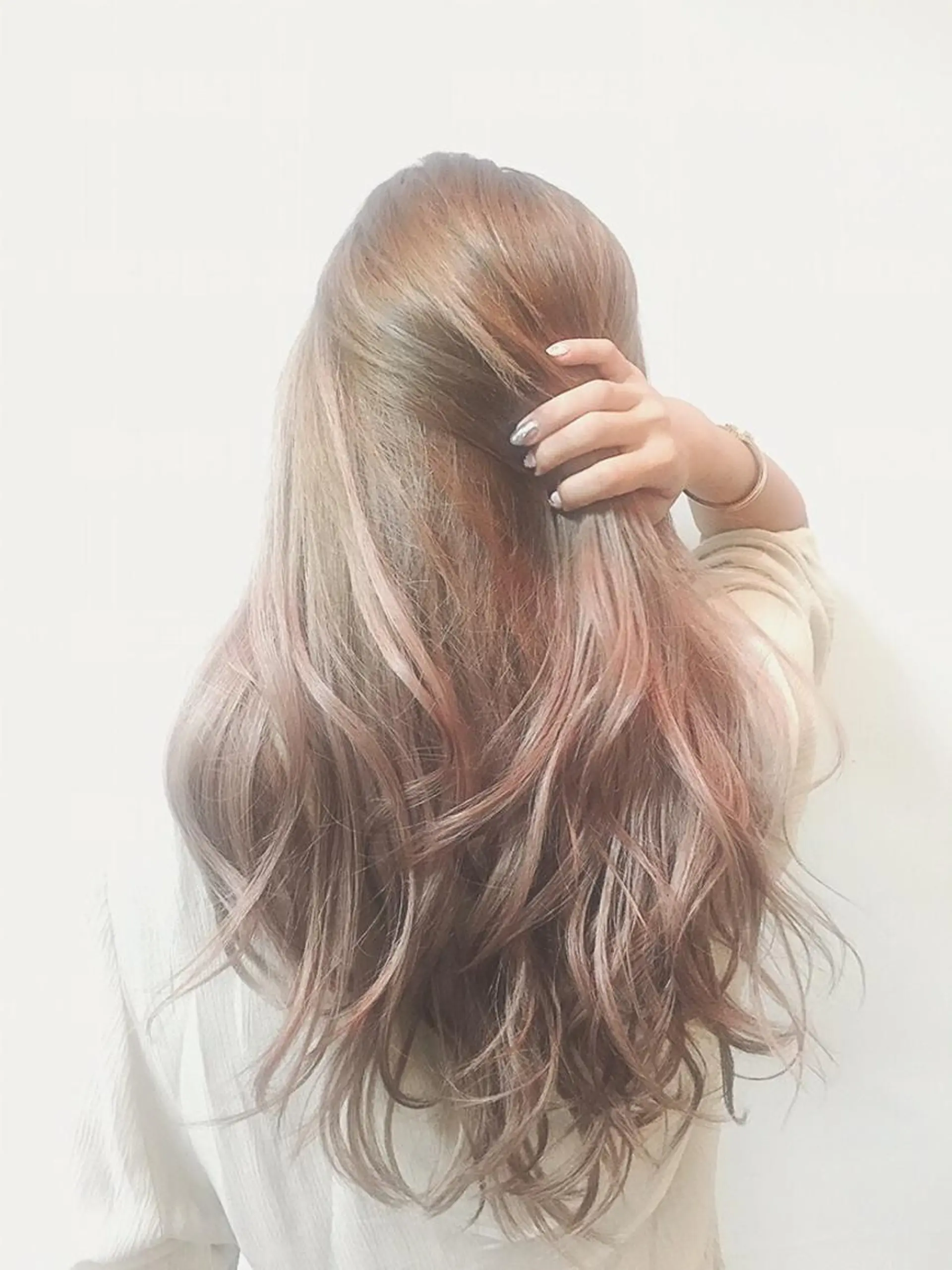 ロング カラー 韓国カラー/エクステ carryのヘアスタイル