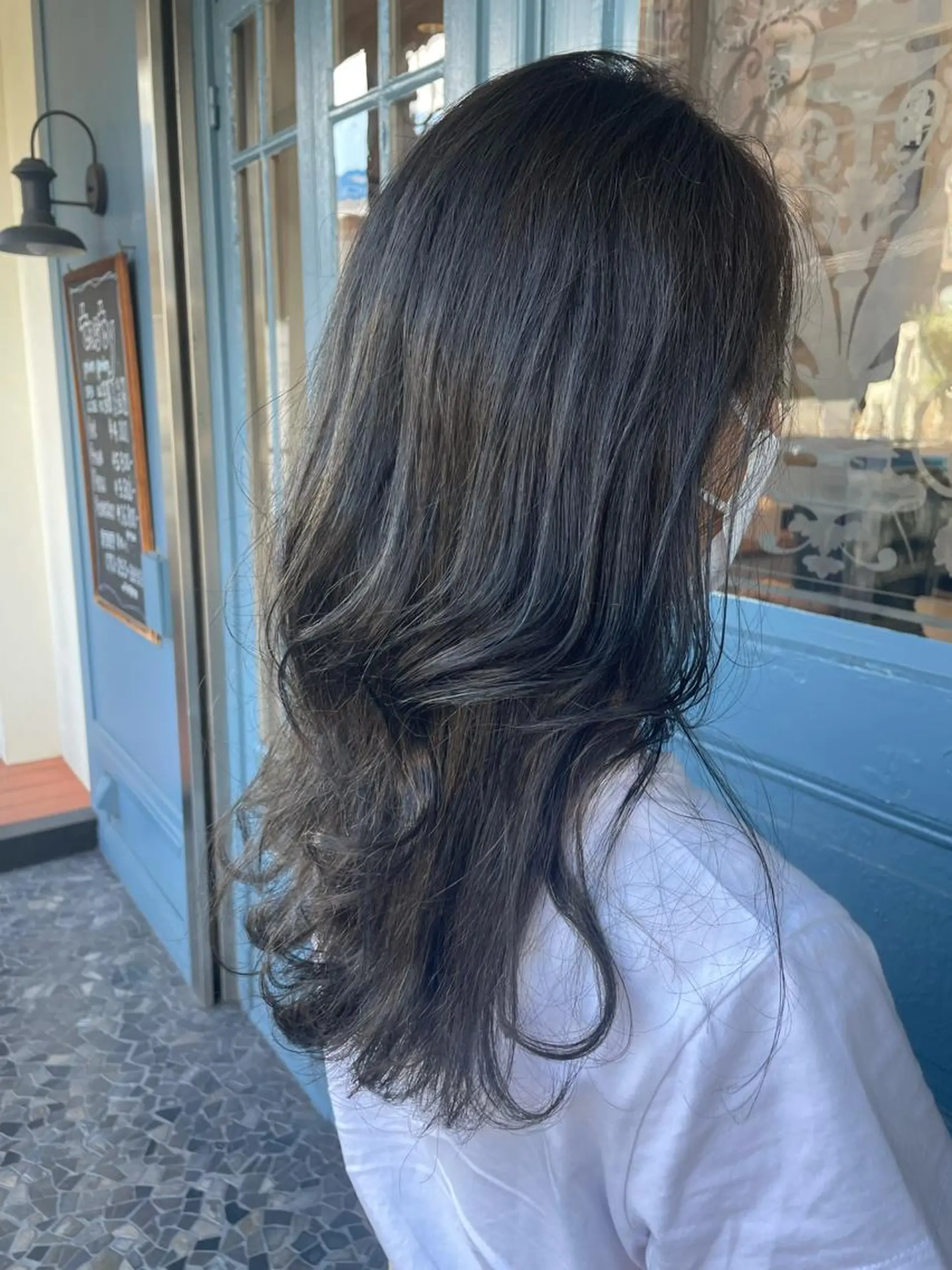 ロング カラー 渡辺 瑠美のヘアスタイル