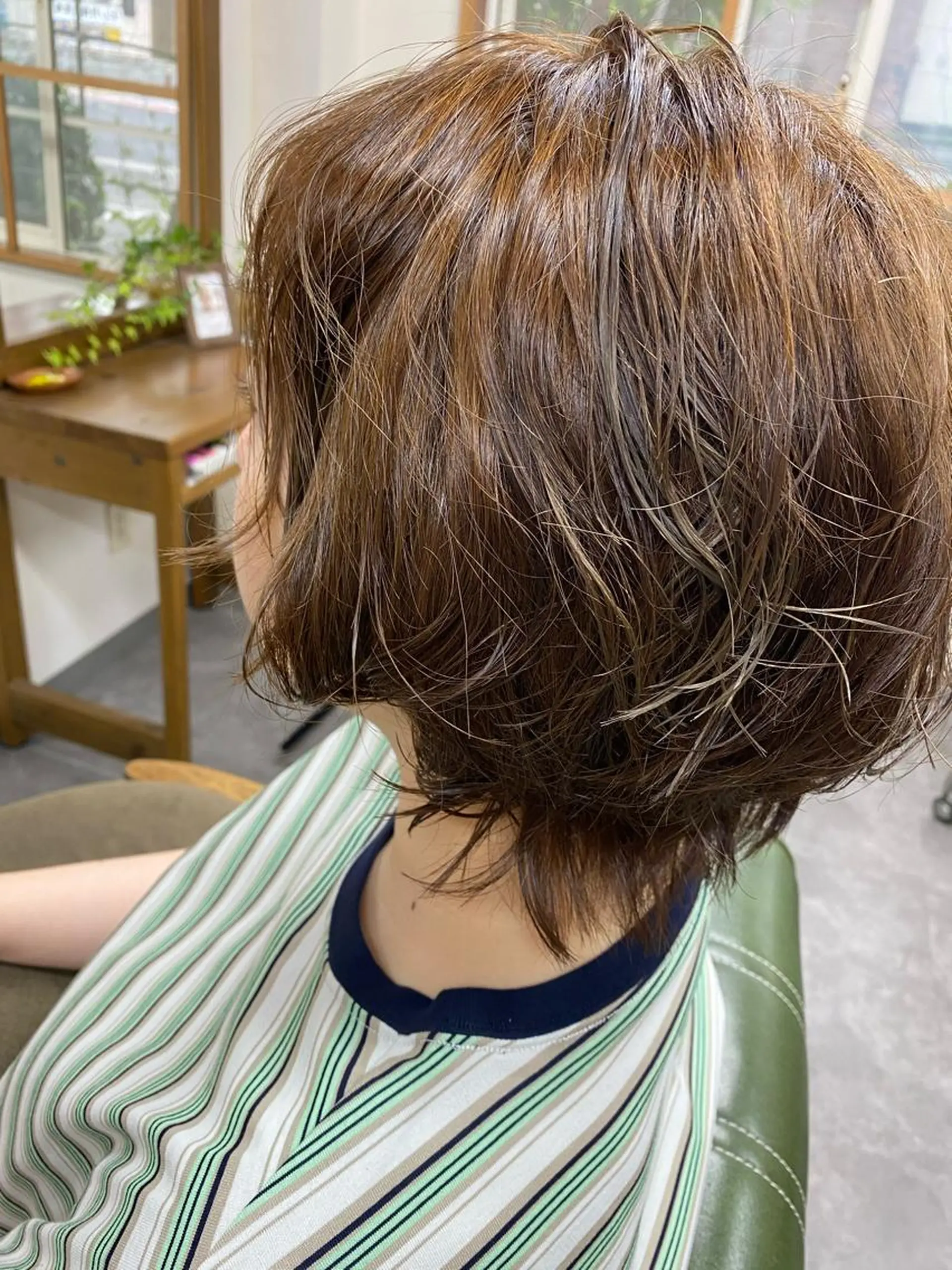 ショート 永沼 真依のヘアスタイル