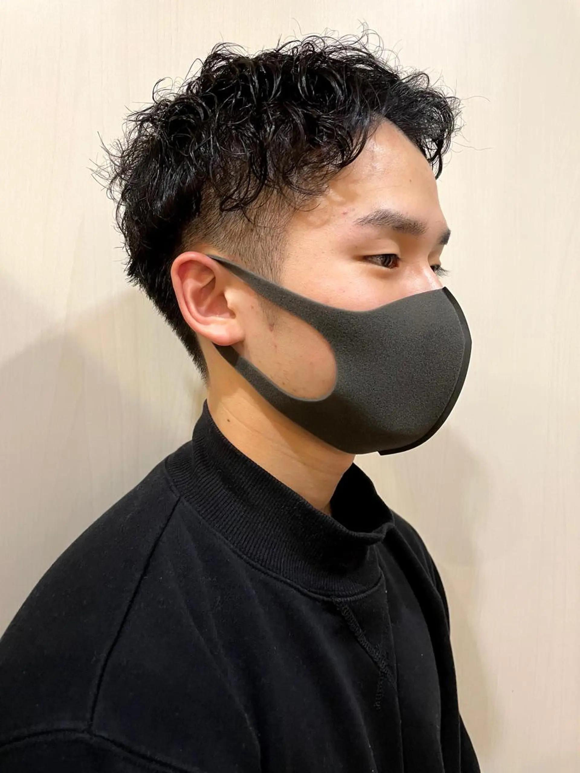 ショート メンズ メンズパーマ ツーブロック 無料メンズカット💈 遠山泰輝のヘアスタイル