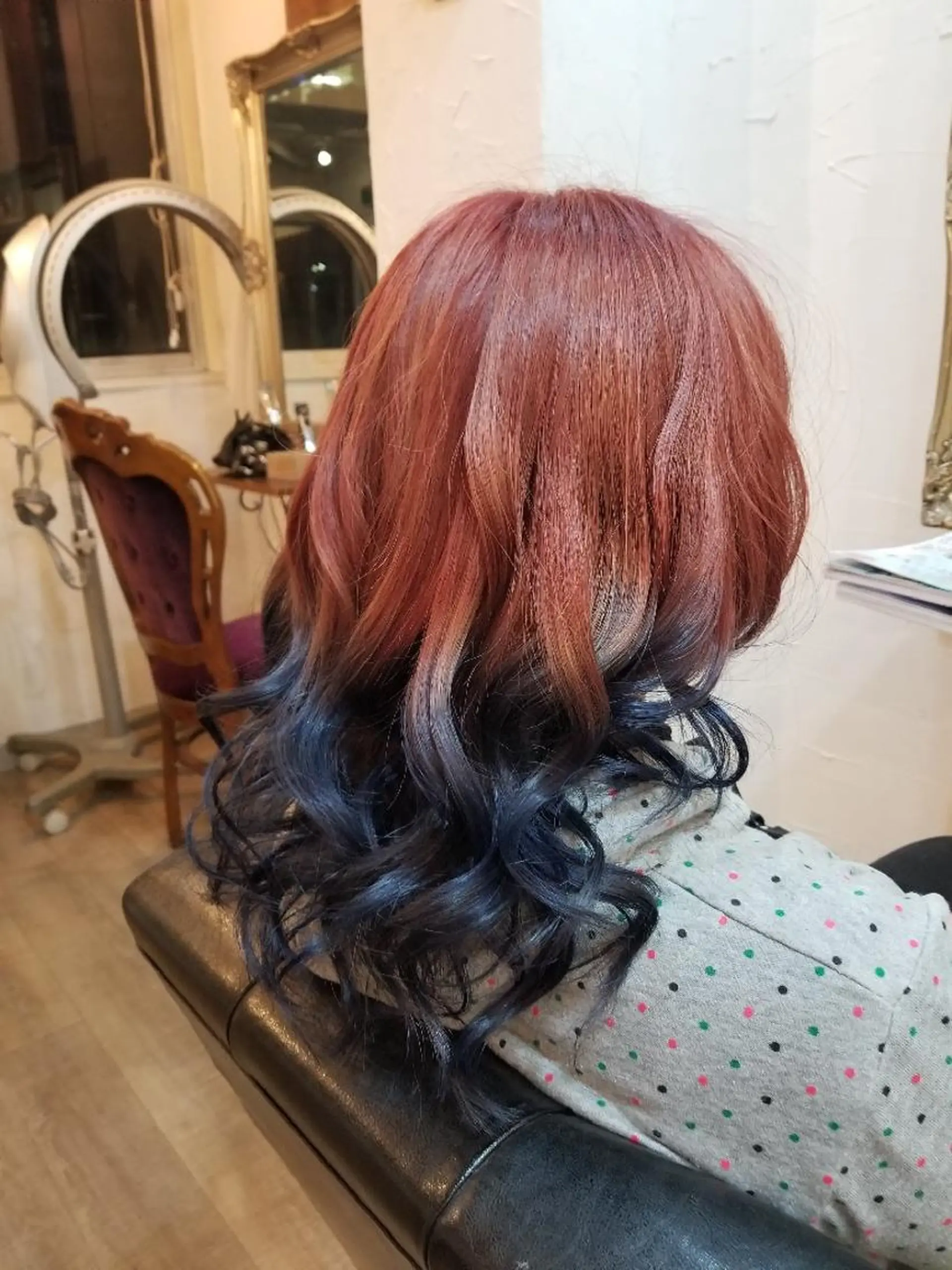 セミロング カラー ヘアカラー bathair  所属・bathair 持田侑祐のヘアスタイル