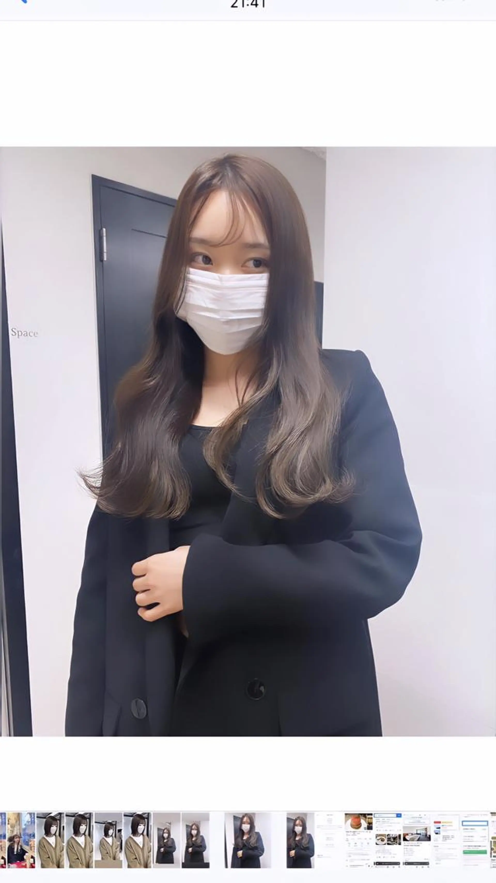 ロング カラー ヘアカラー マンツーマン半個室 tamuraのヘアスタイル