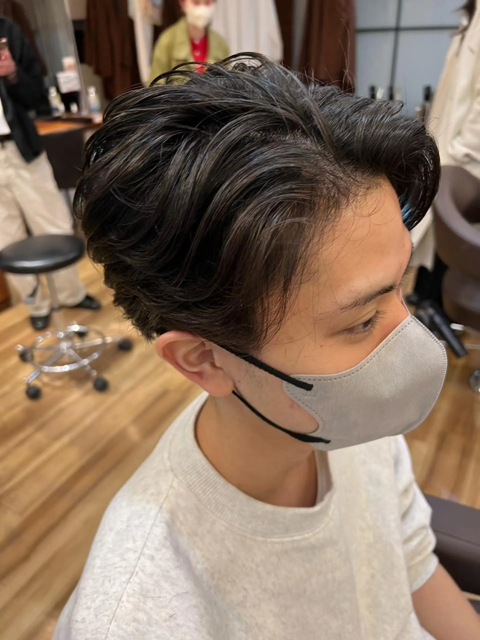 パーマ メンズ しみず さくら🌸のヘアスタイル