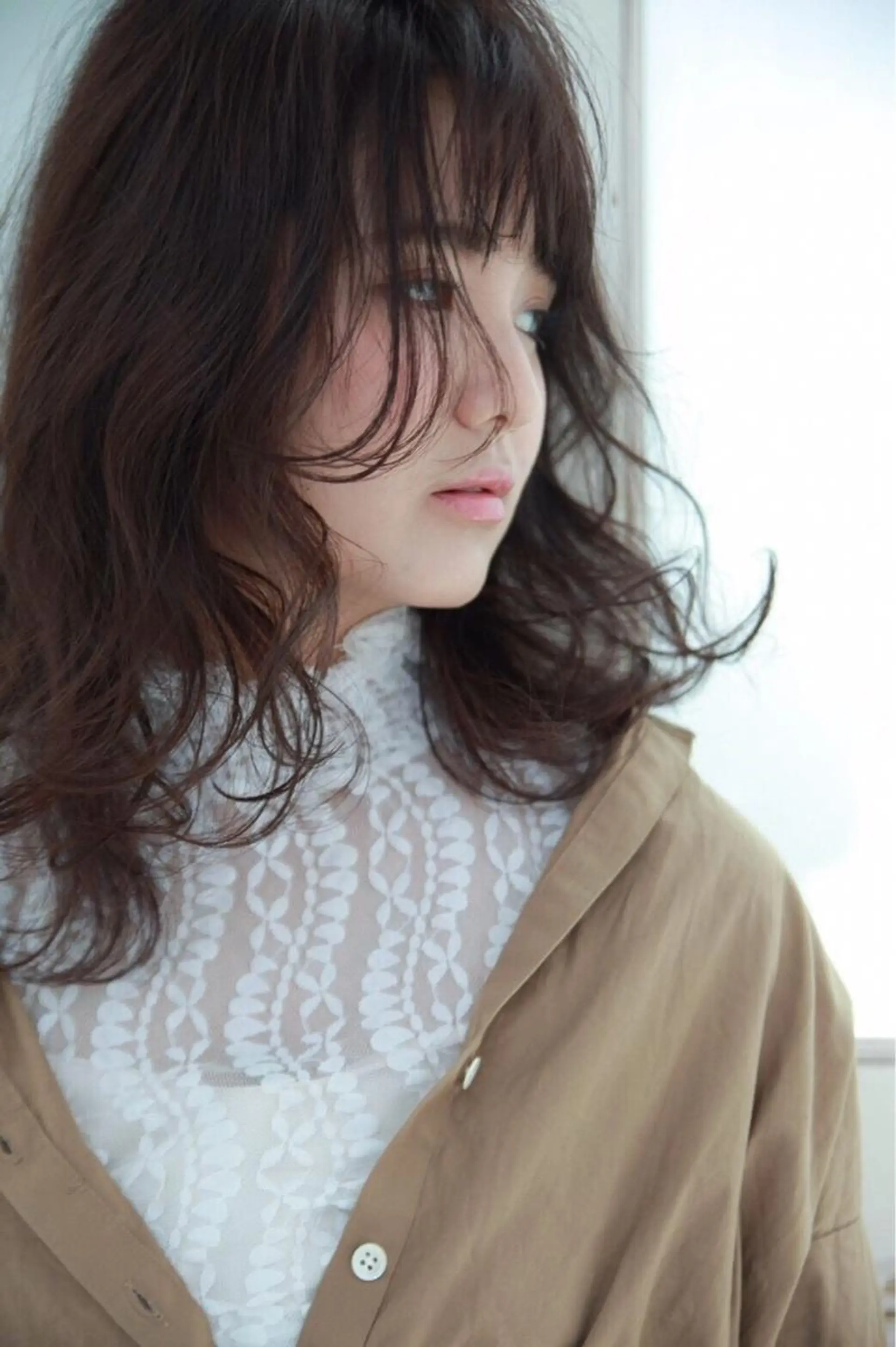 ミディアム カラー ヘアアレンジ 美髪.艶髪.髪質改善 LoLo.サリのヘアスタイル