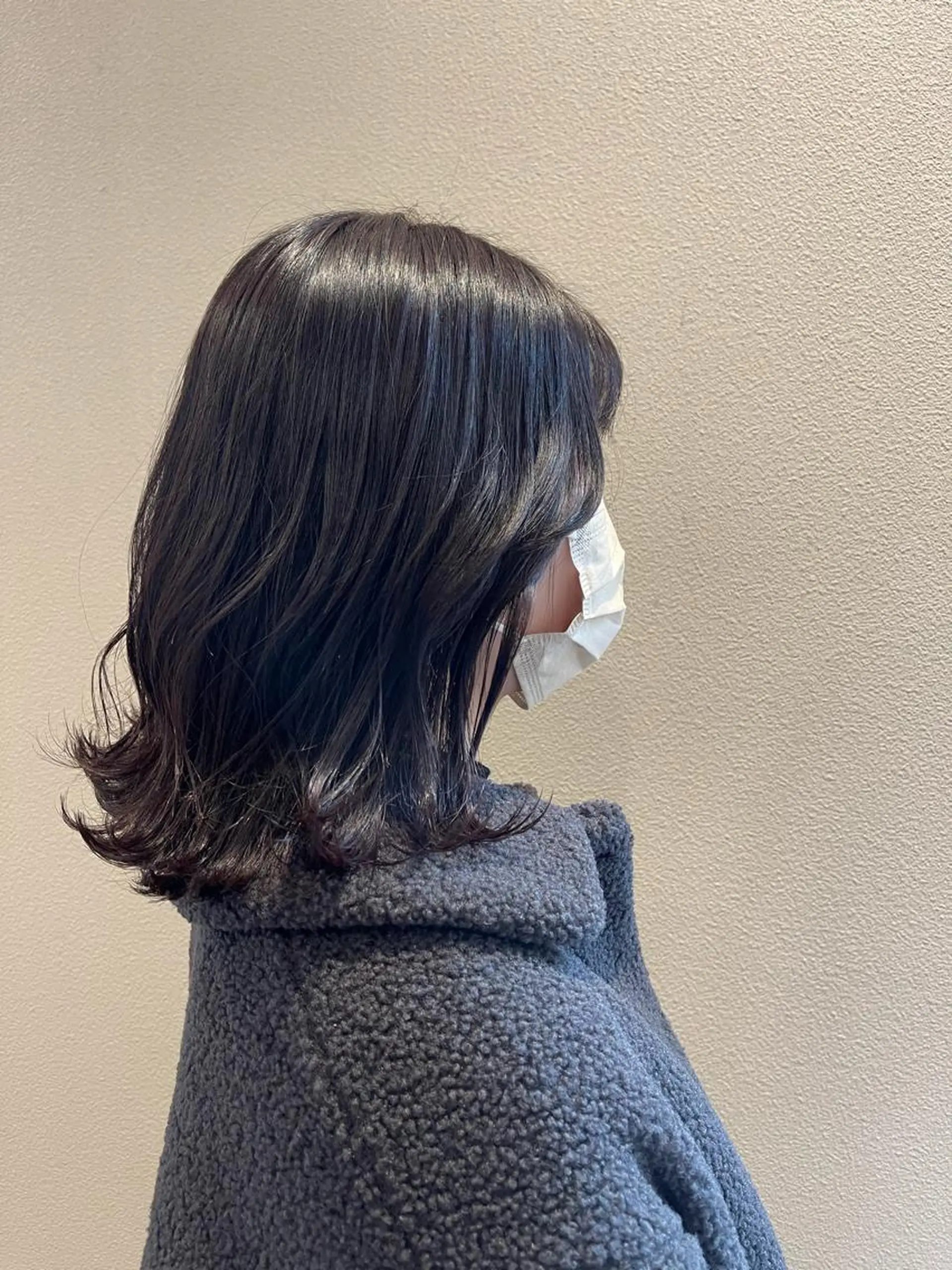 ミディアム カラー トレンド/顔まわり/ レイヤー/髪質改善のヘアスタイル