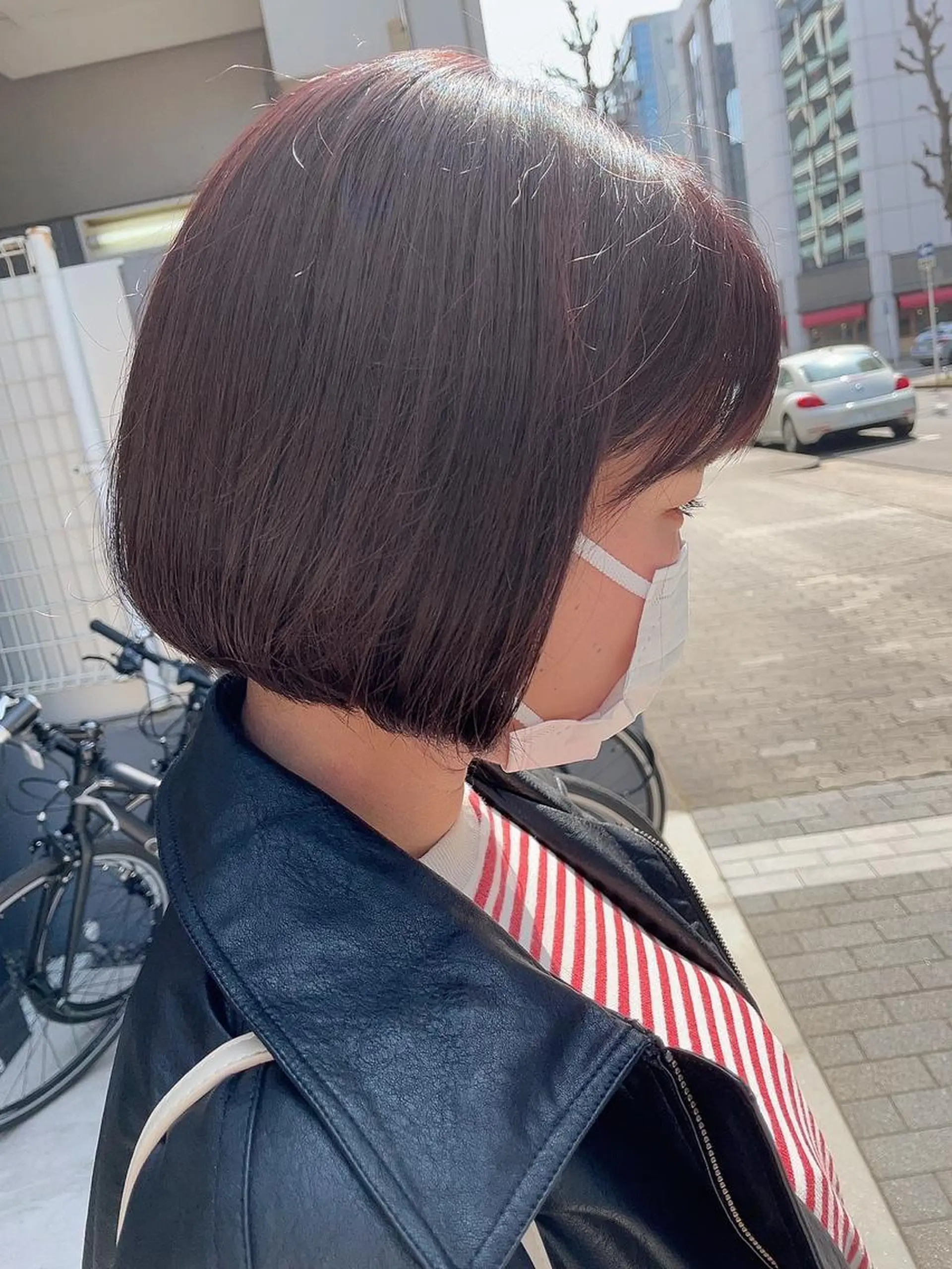 ショート ボブ カット トリートメント MR.GOODMORNING所属・天野 優美のヘアスタイル