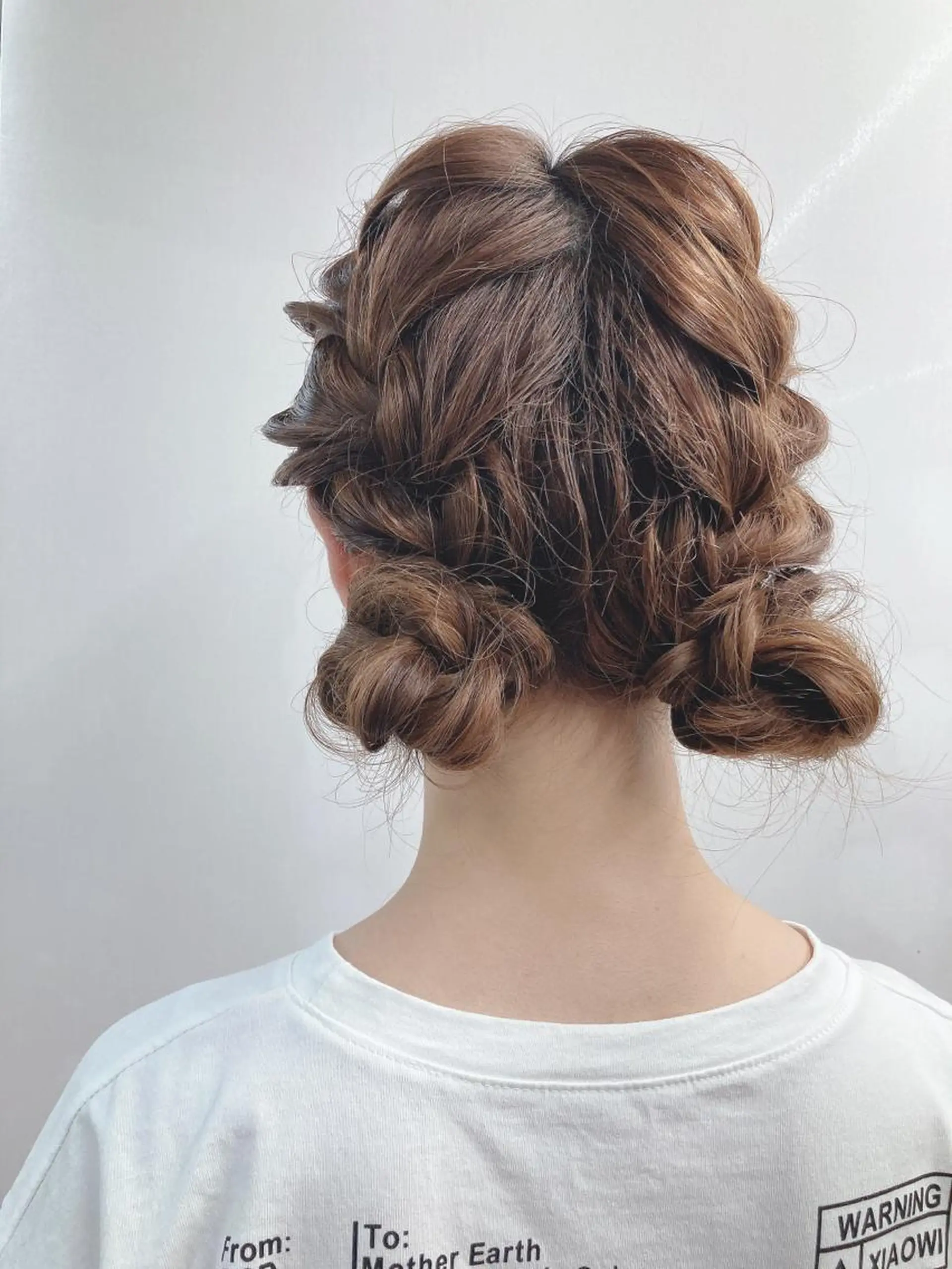 ヘアアレンジ ブリーチ&似合せボブ 田中寛十のヘアスタイル