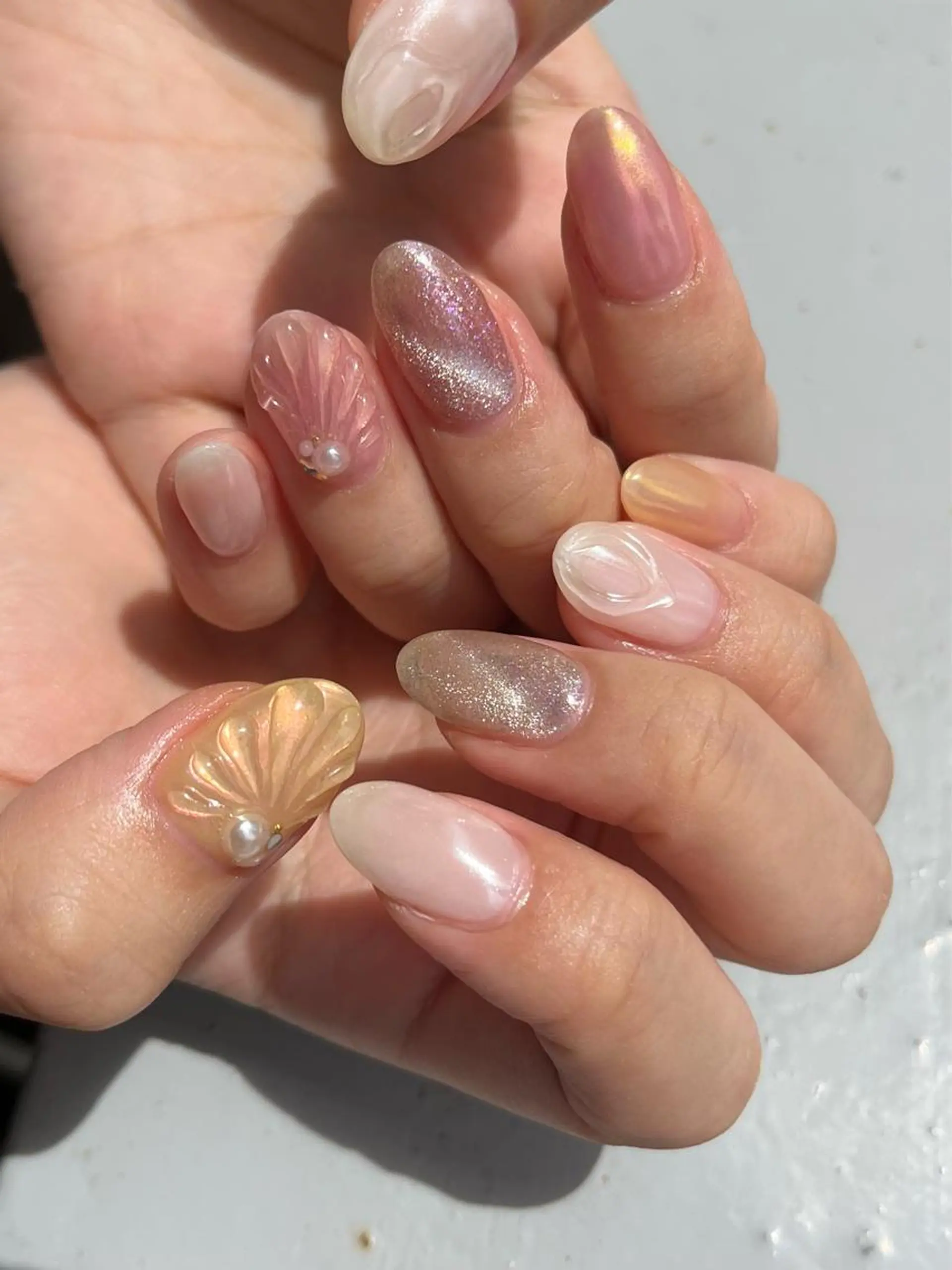 ネイル ハンドネイル フットネイル Nailsalon Fave/Rinaのネイルデザイン
