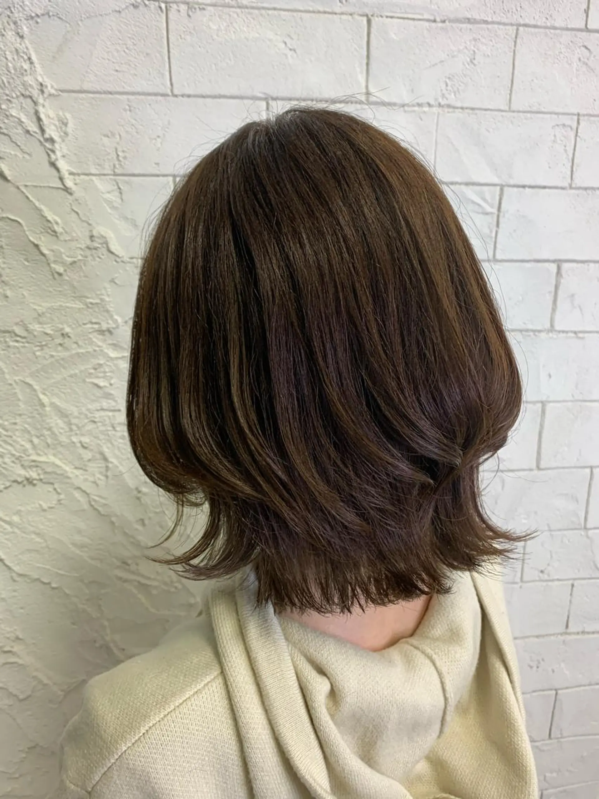 ショート 外ハネヘア ウルフカット カット archange 大井川のヘアスタイル