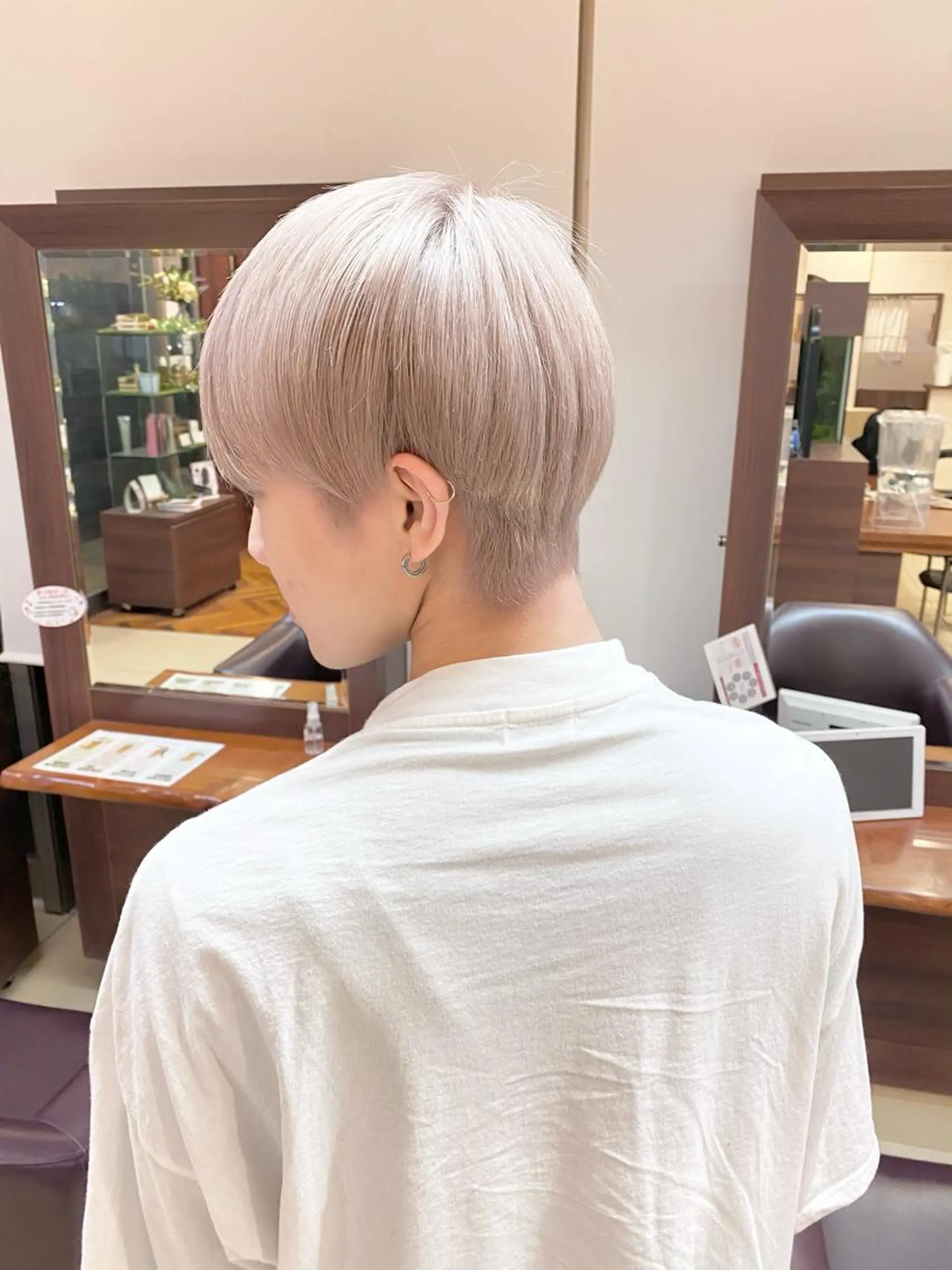 ショート カラー 谷口 優冴のヘアスタイル