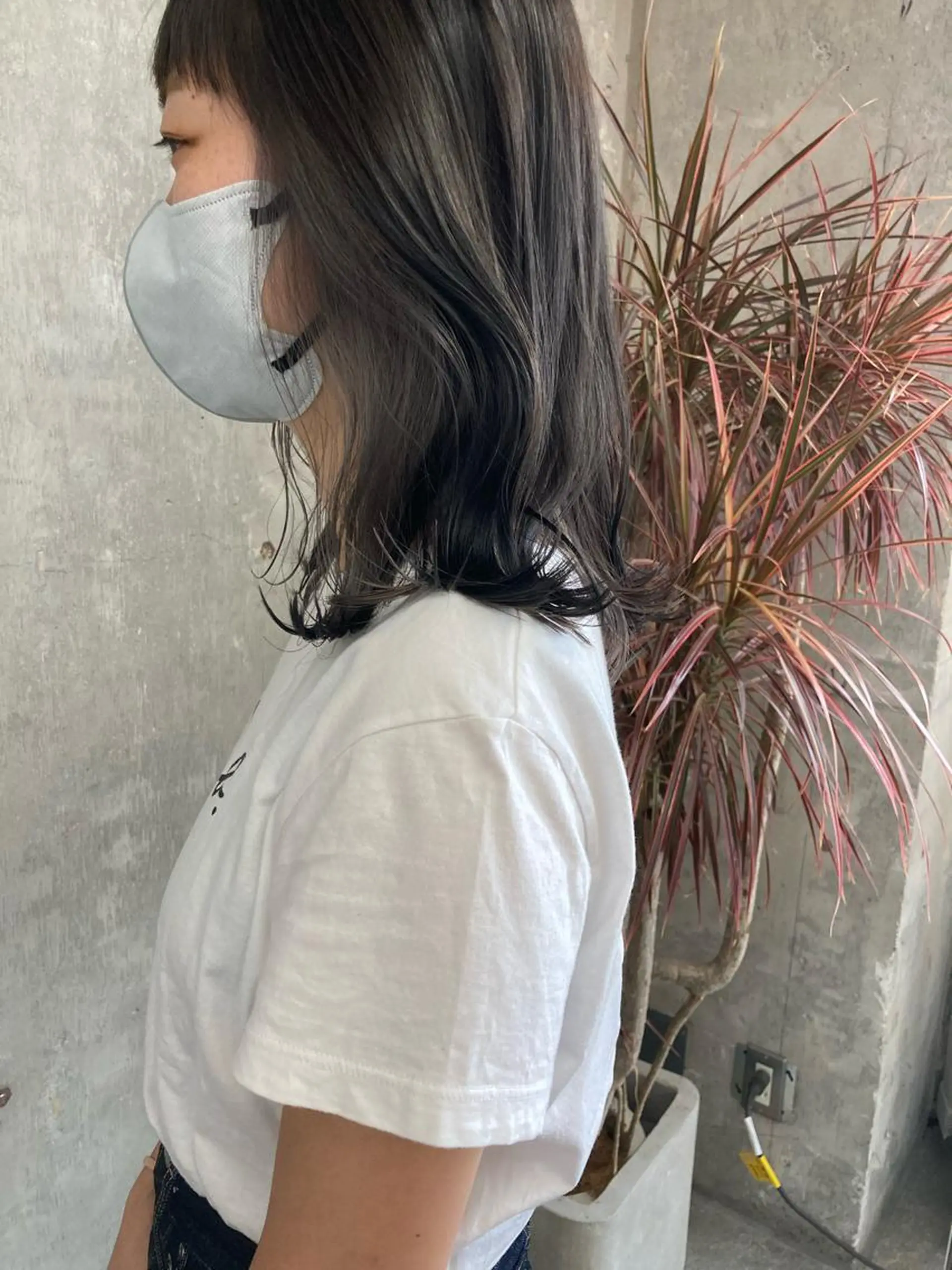 ミディアム カラー インナーカラー カット ヘアカラー 小木曽智美 /ボブ/ショートのヘアスタイル