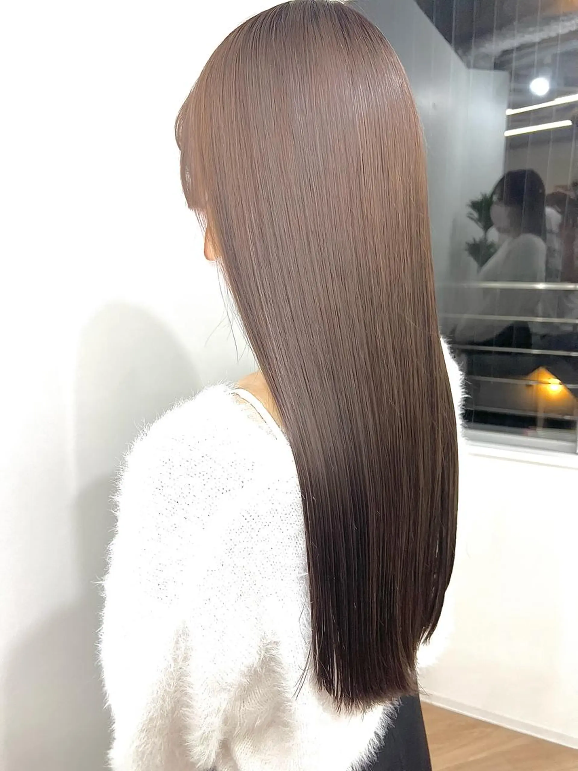 ロング カラー アッシュ ベージュカラー 黒髪 ブリーチ ブロンド ヘアカラー エクステ ユウハウス/ ryousukeのヘアスタイル