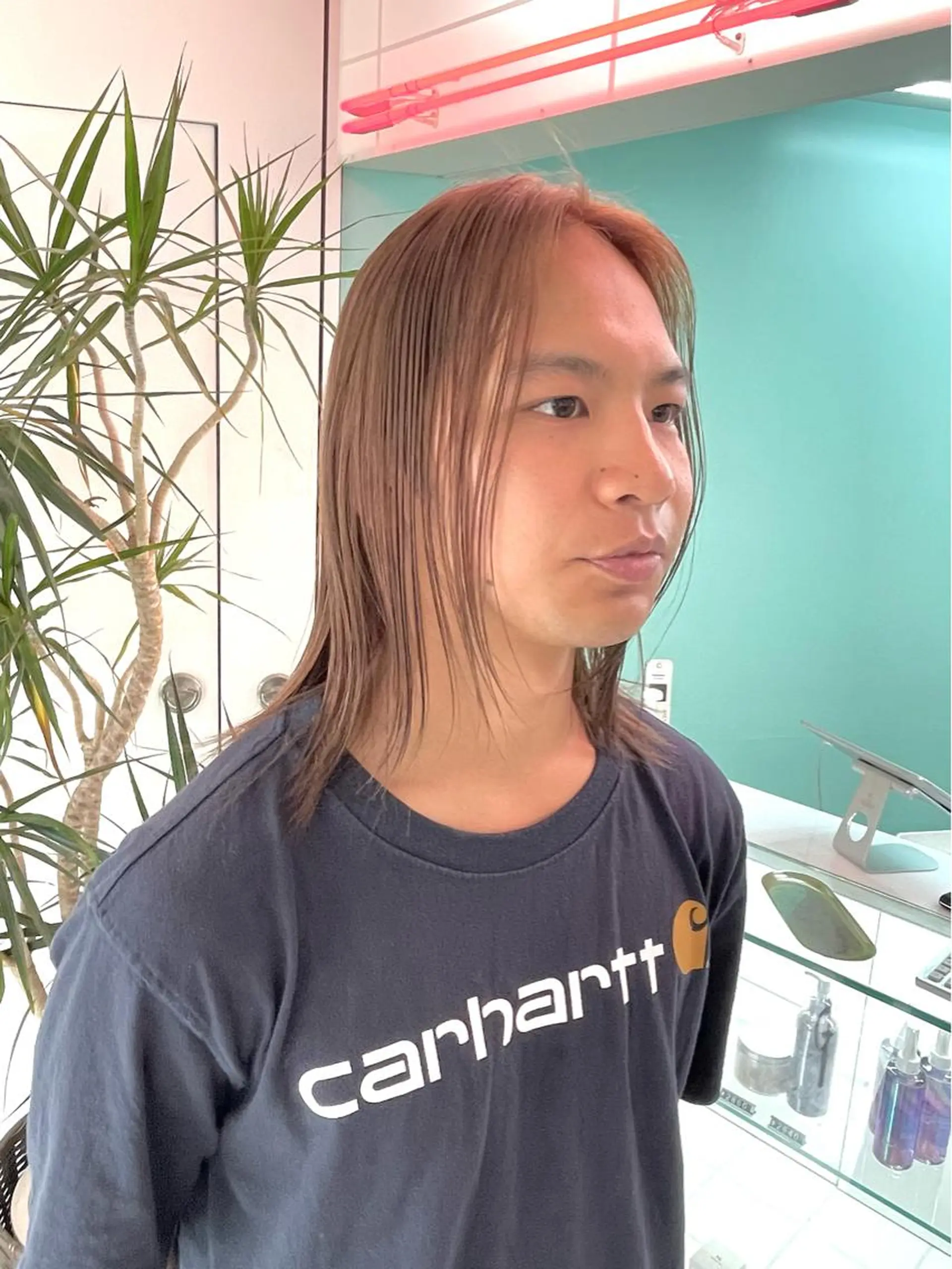 カラー メンズショート ／パーマ  ソウタのヘアスタイル