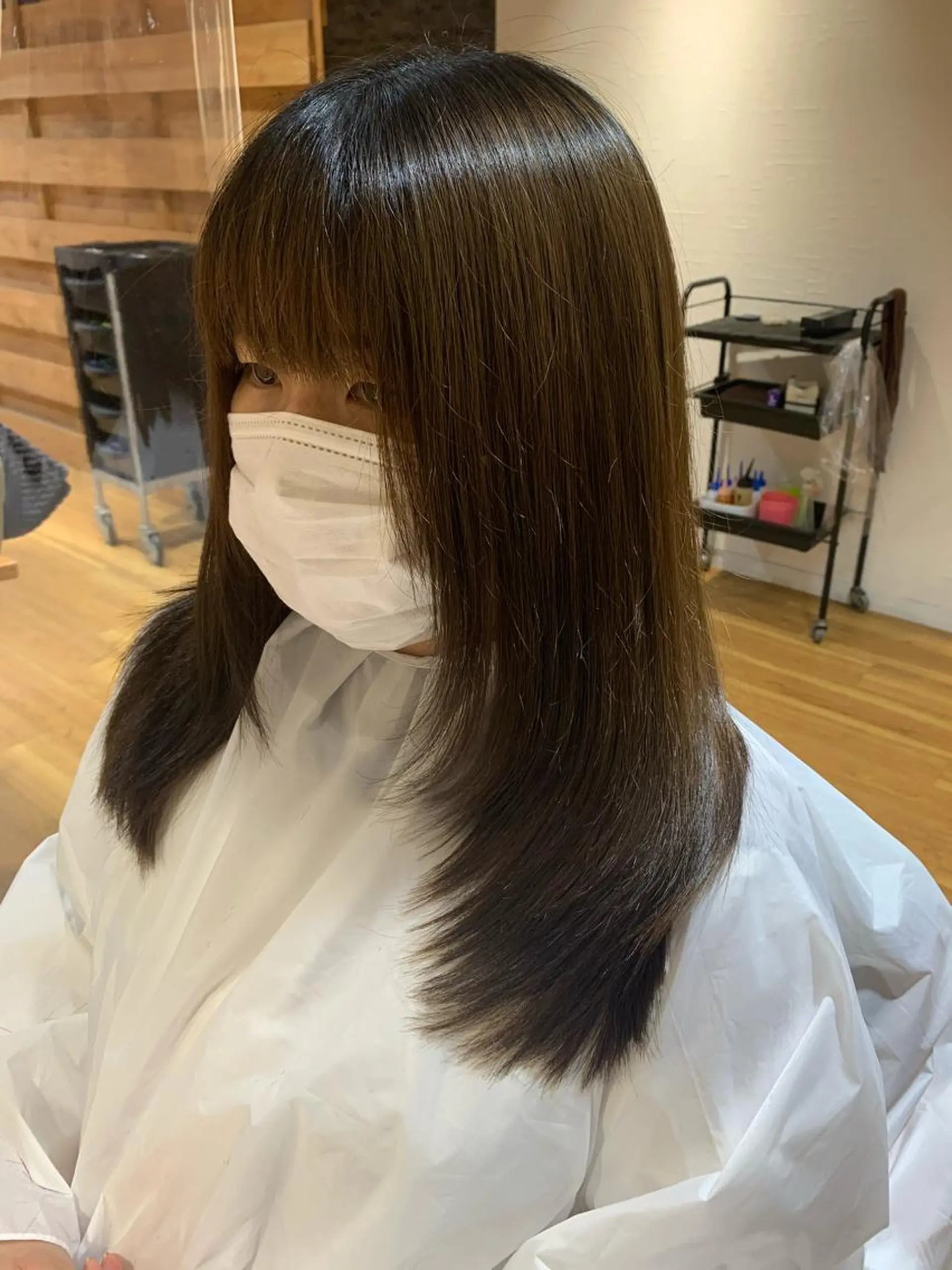 ロング レイヤーカット ロング little 小濱彰太のヘアスタイル