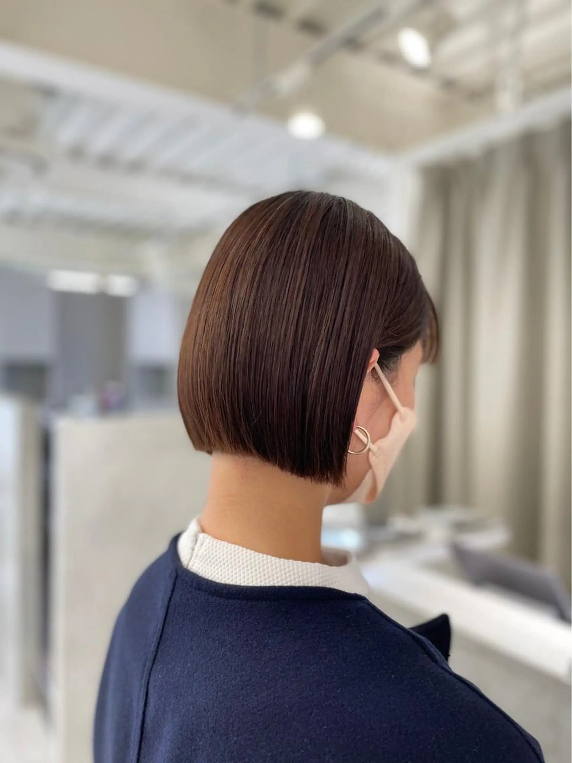 ショート ボブ カット soa.北堀江 のりのヘアスタイル