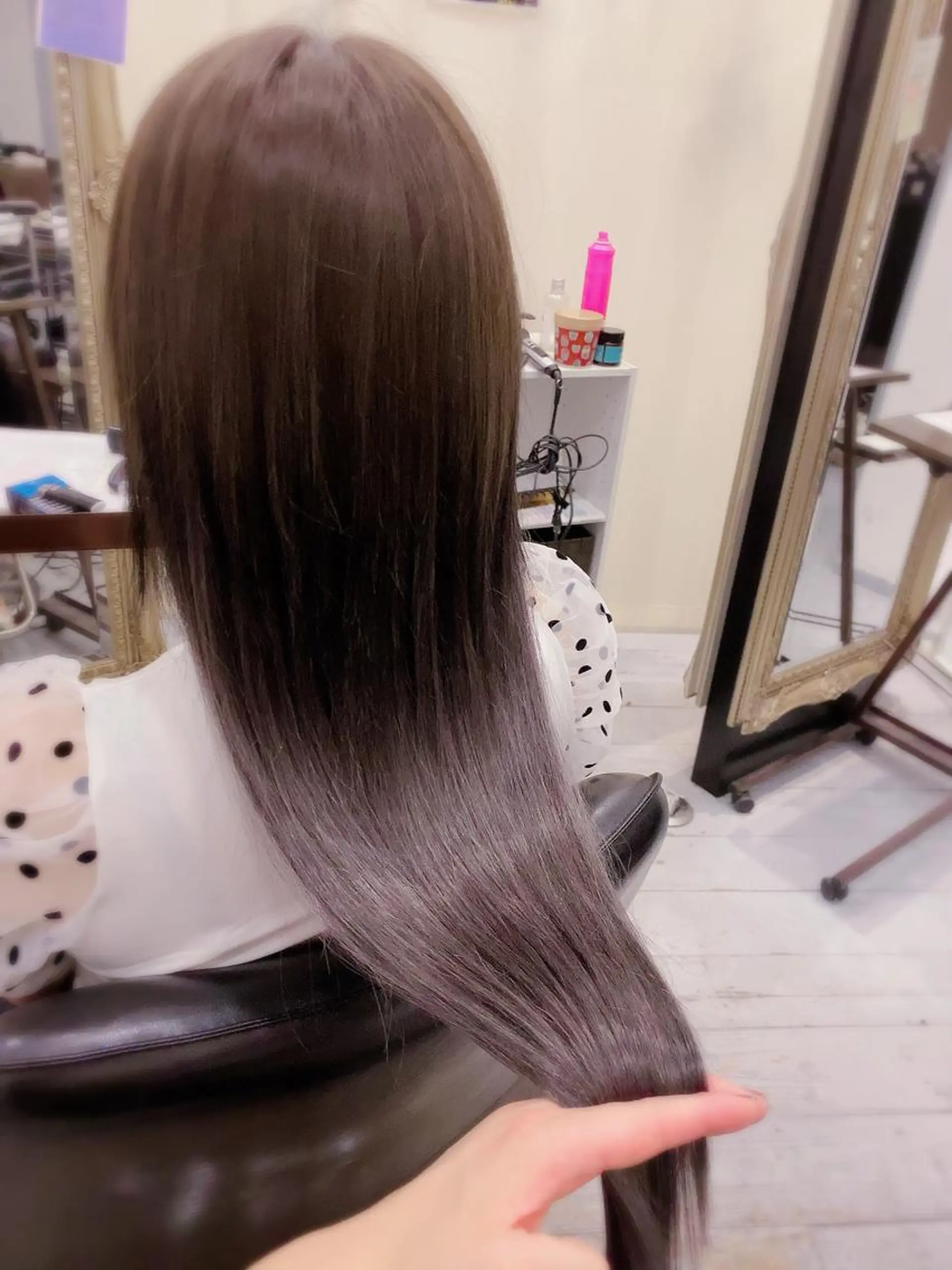 ロング カラー エクステ 💎JADE GRACE💎のヘアスタイル