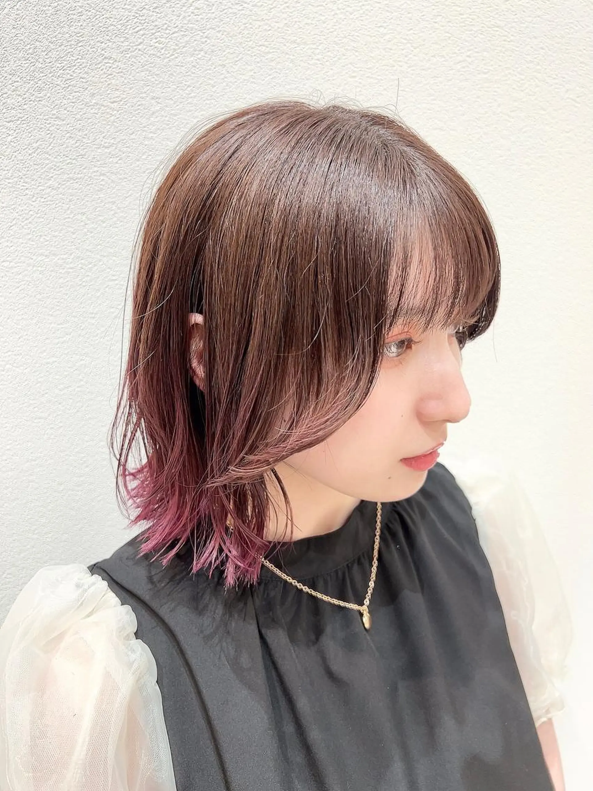 ショート カラー ヘアアレンジ ボブ くびれヘア UNIX N.horiiのその他イメージ
