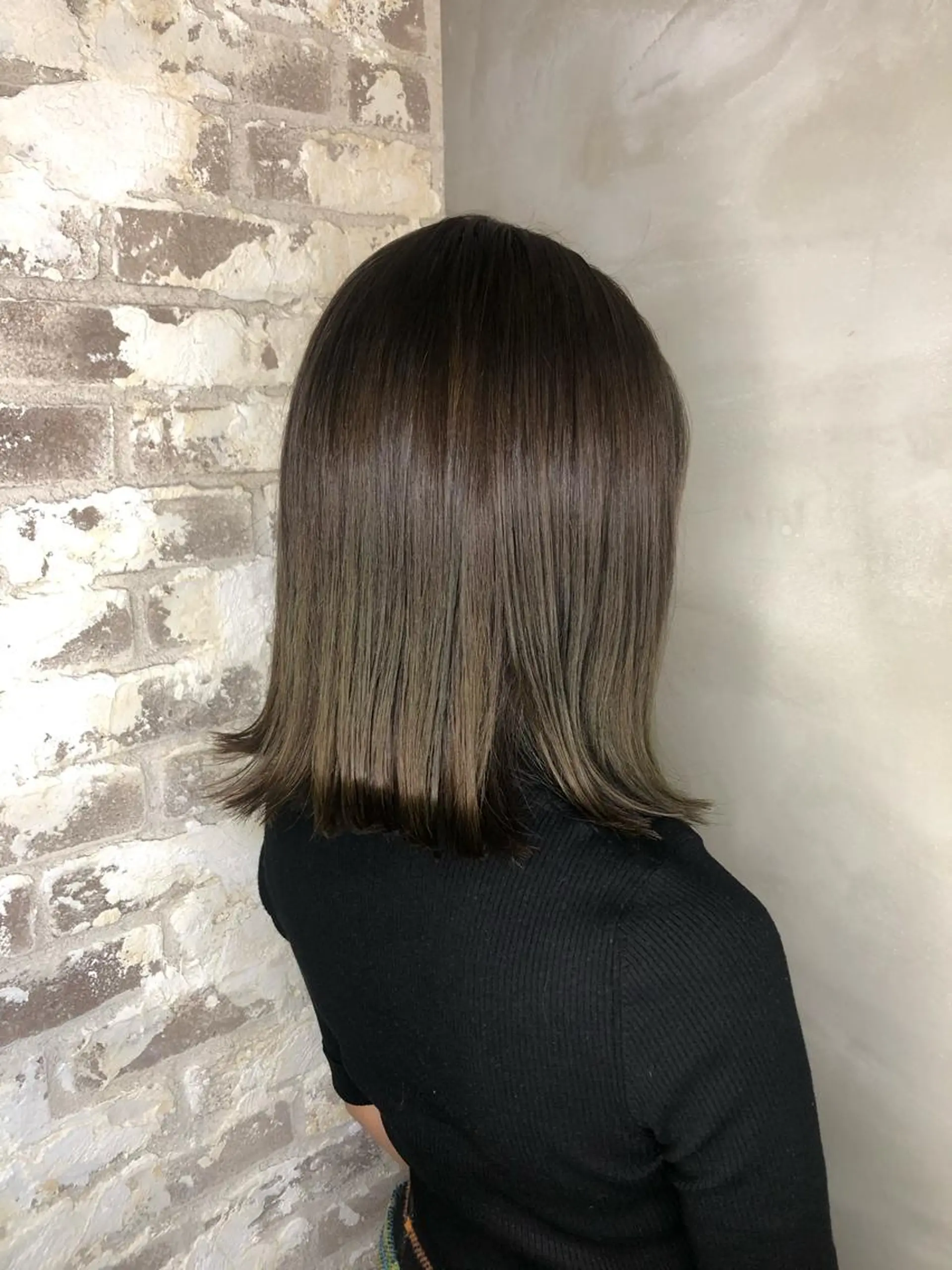 ミディアム カラー ナナシ所属・✨髪質改善/縮毛矯正 木村和司✨のヘアスタイル