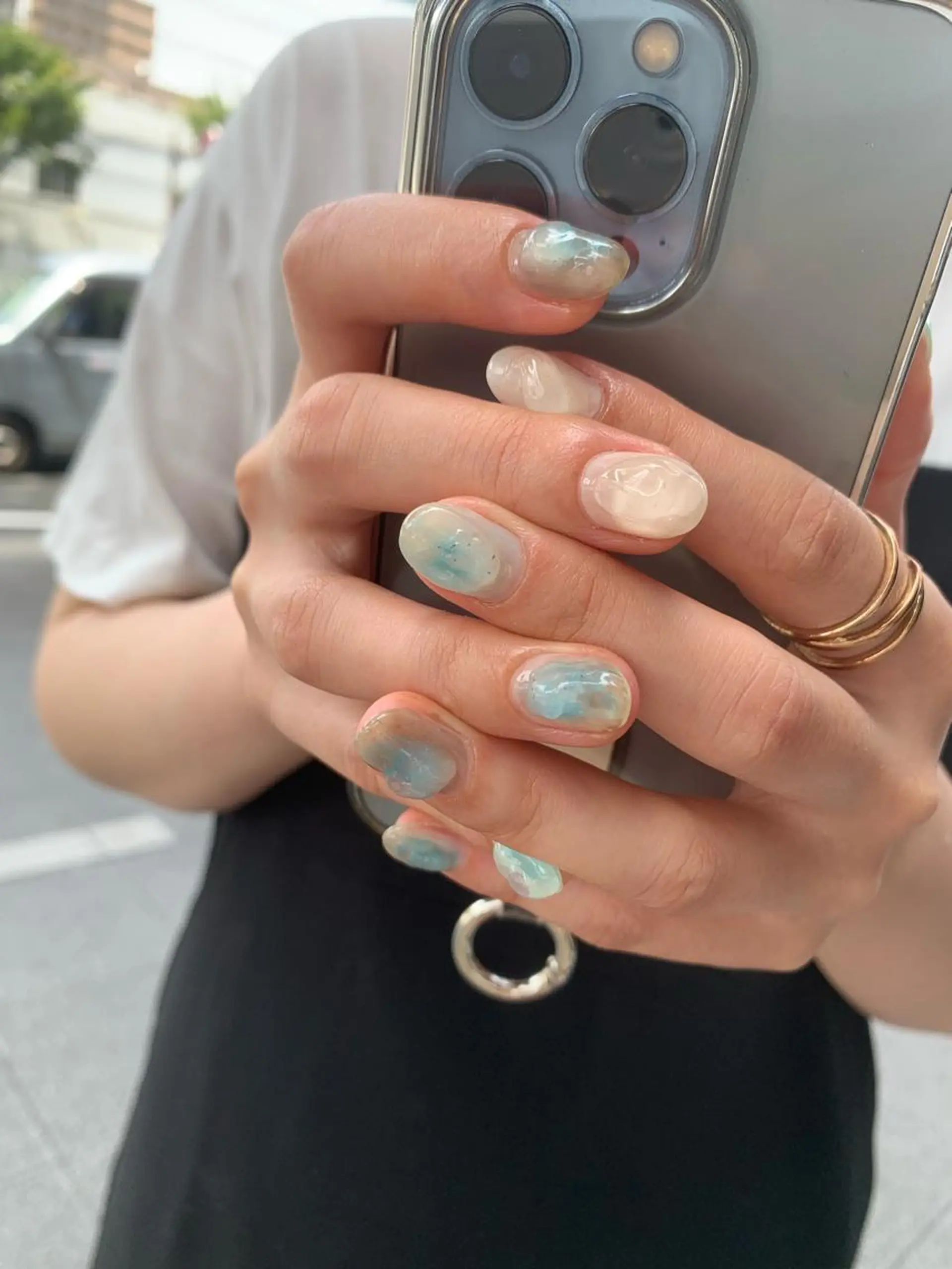 ネイル ハンドネイル にしぐち はるかのネイルデザイン