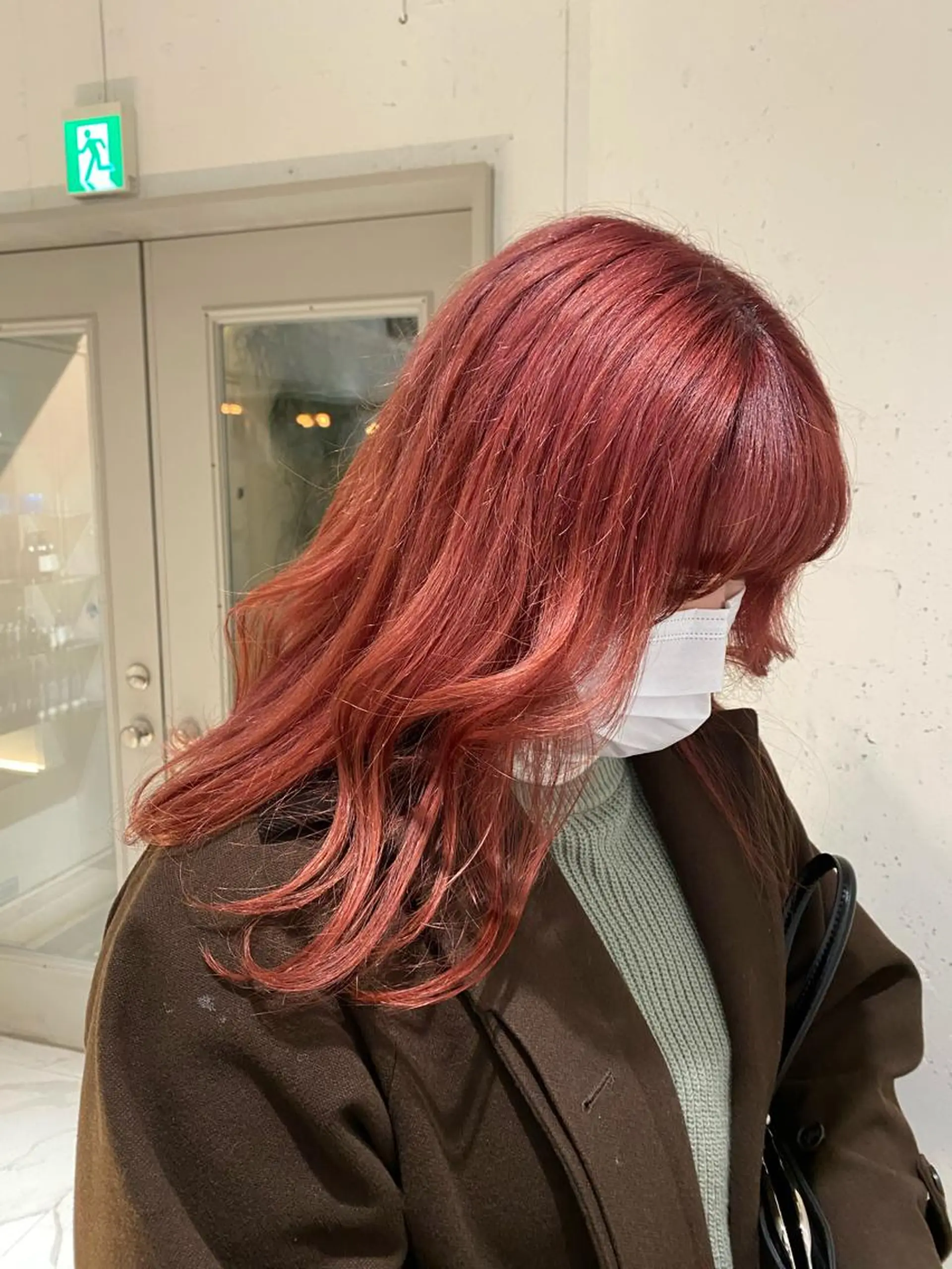 セミロング カラー ナチュラル/韓国💎 haruka 💎のヘアスタイル