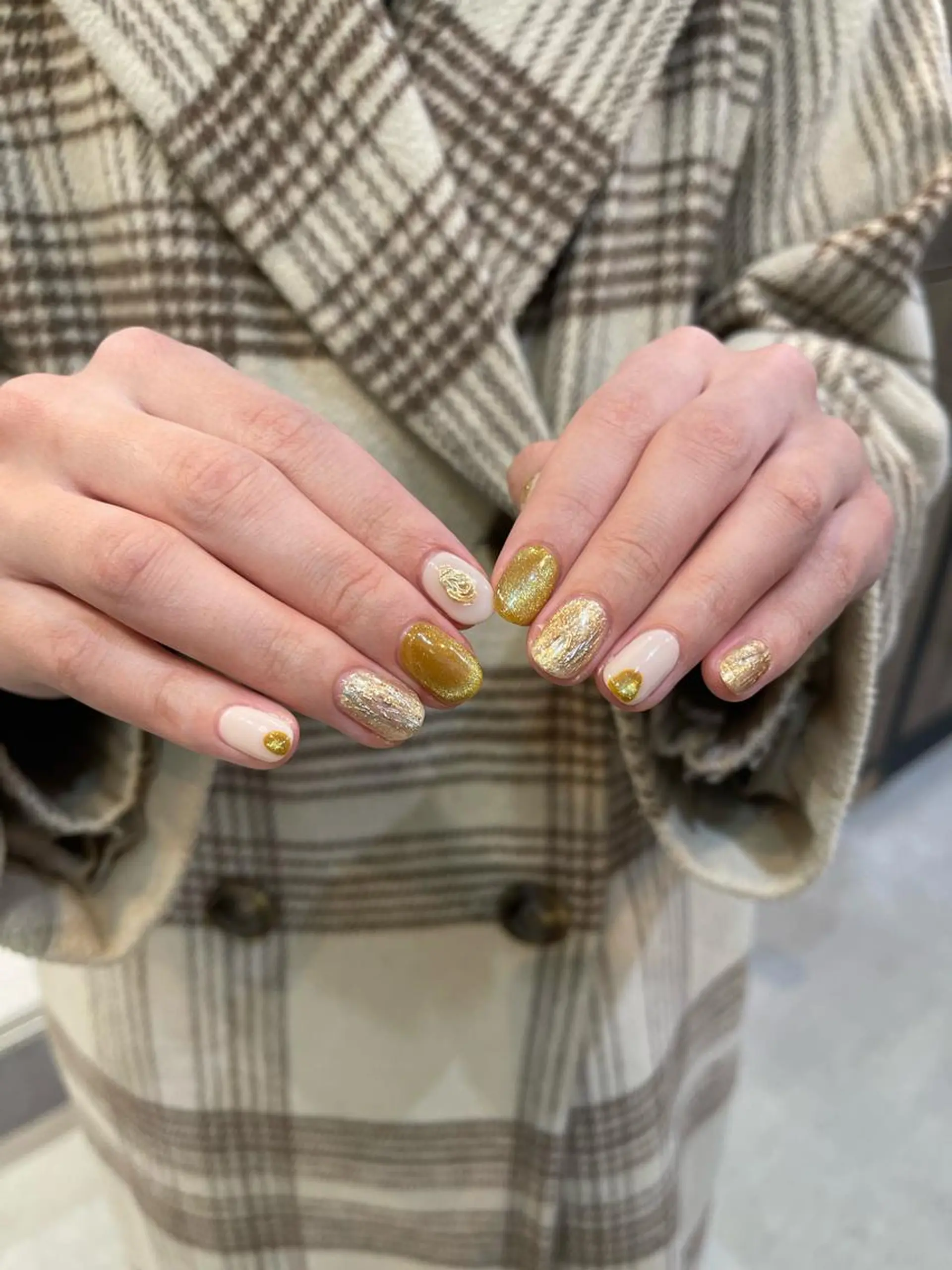 ネイル アートネイル オーロラネイル クリアネイル 成人式 氷ネイル・うるうるネイル ハンドネイル 草加ニュアンスネイル 🌚hersのネイルデザイン