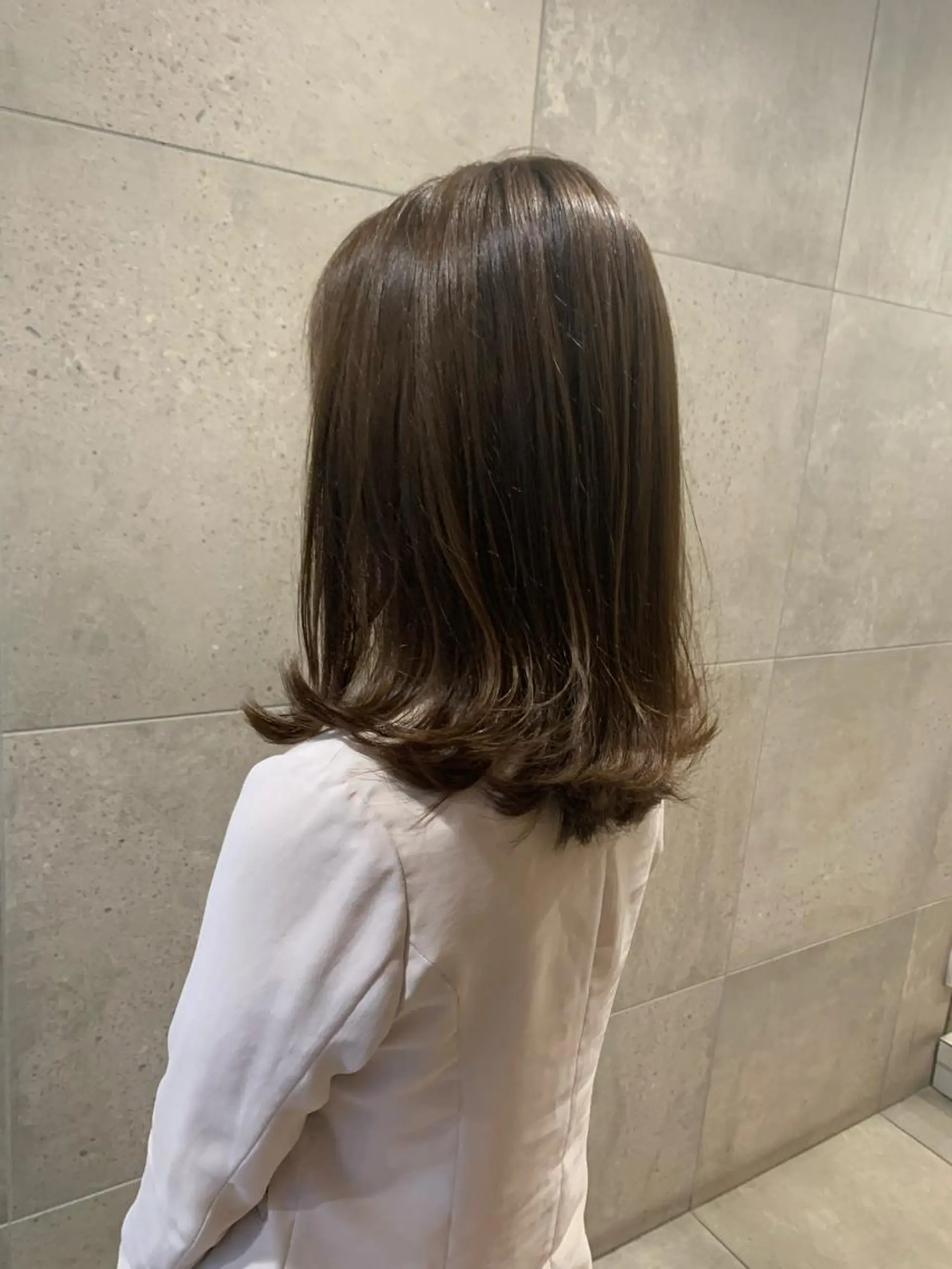 ミディアム 増田 晃士のヘアスタイル