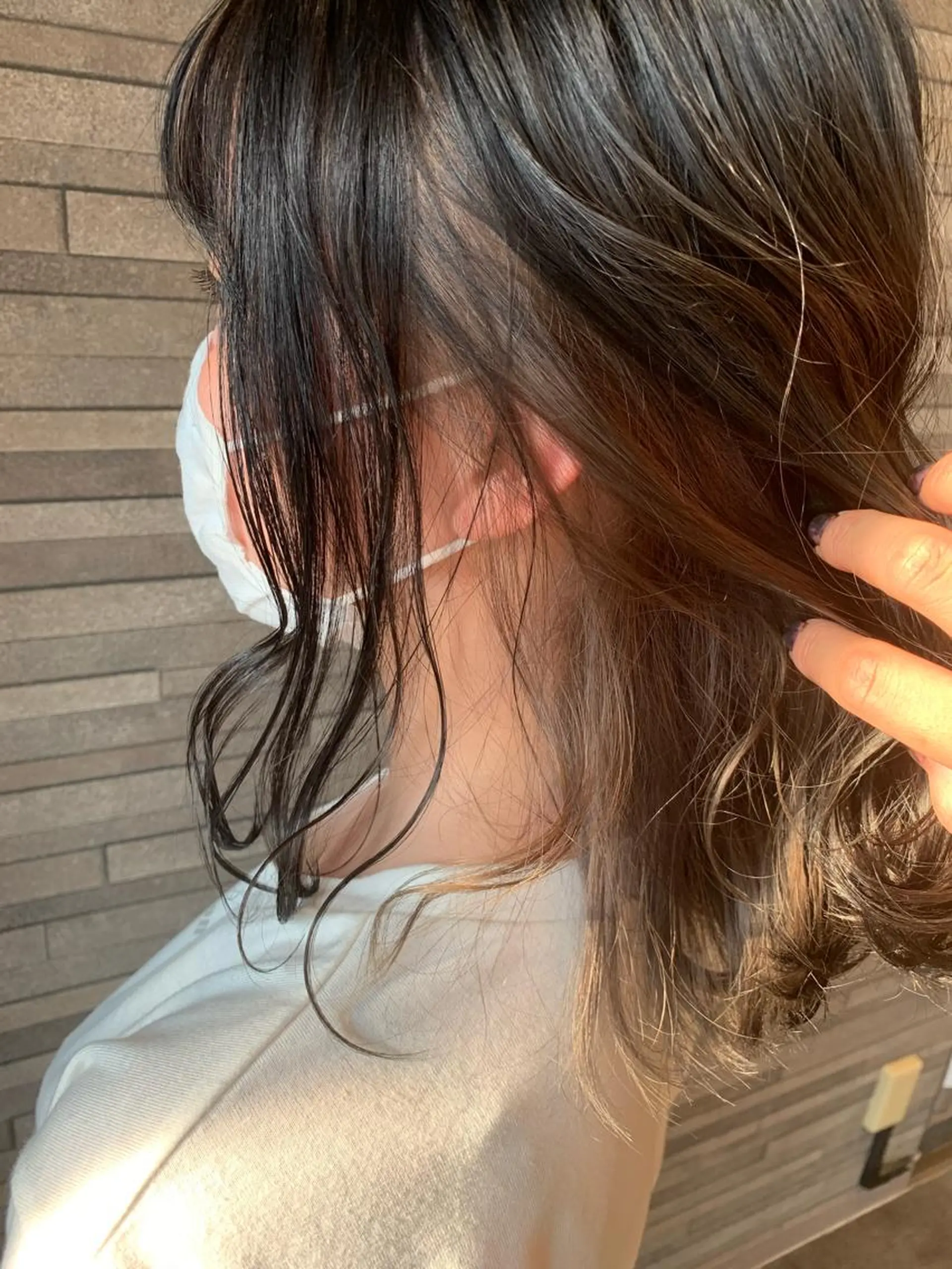 ミディアム カラー ベージュカラー ブリーチ Gain所属・Gain Nanamiのエステ・リラクイメージ