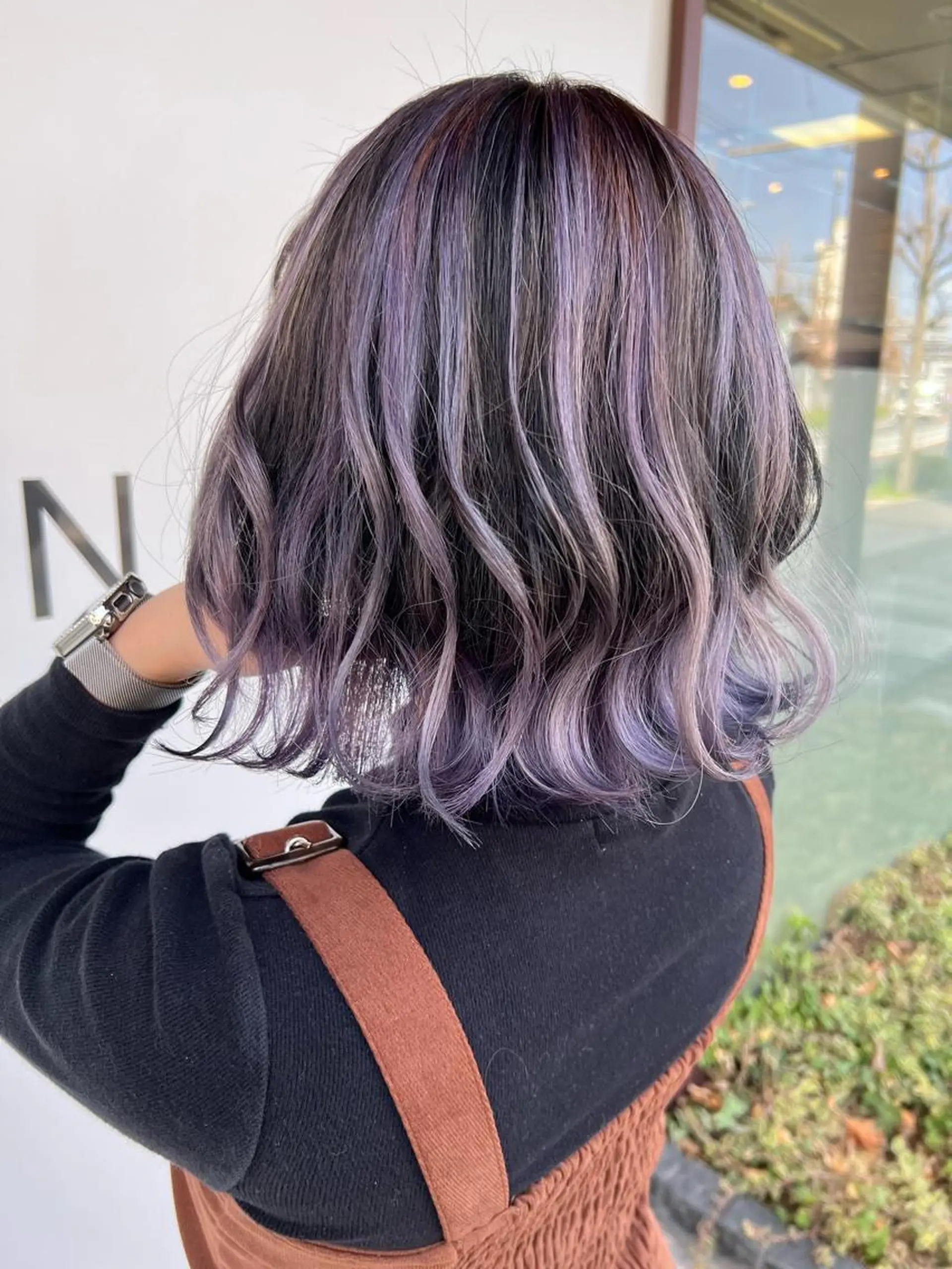 ショート カラー 譜久島 かりんのヘアスタイル