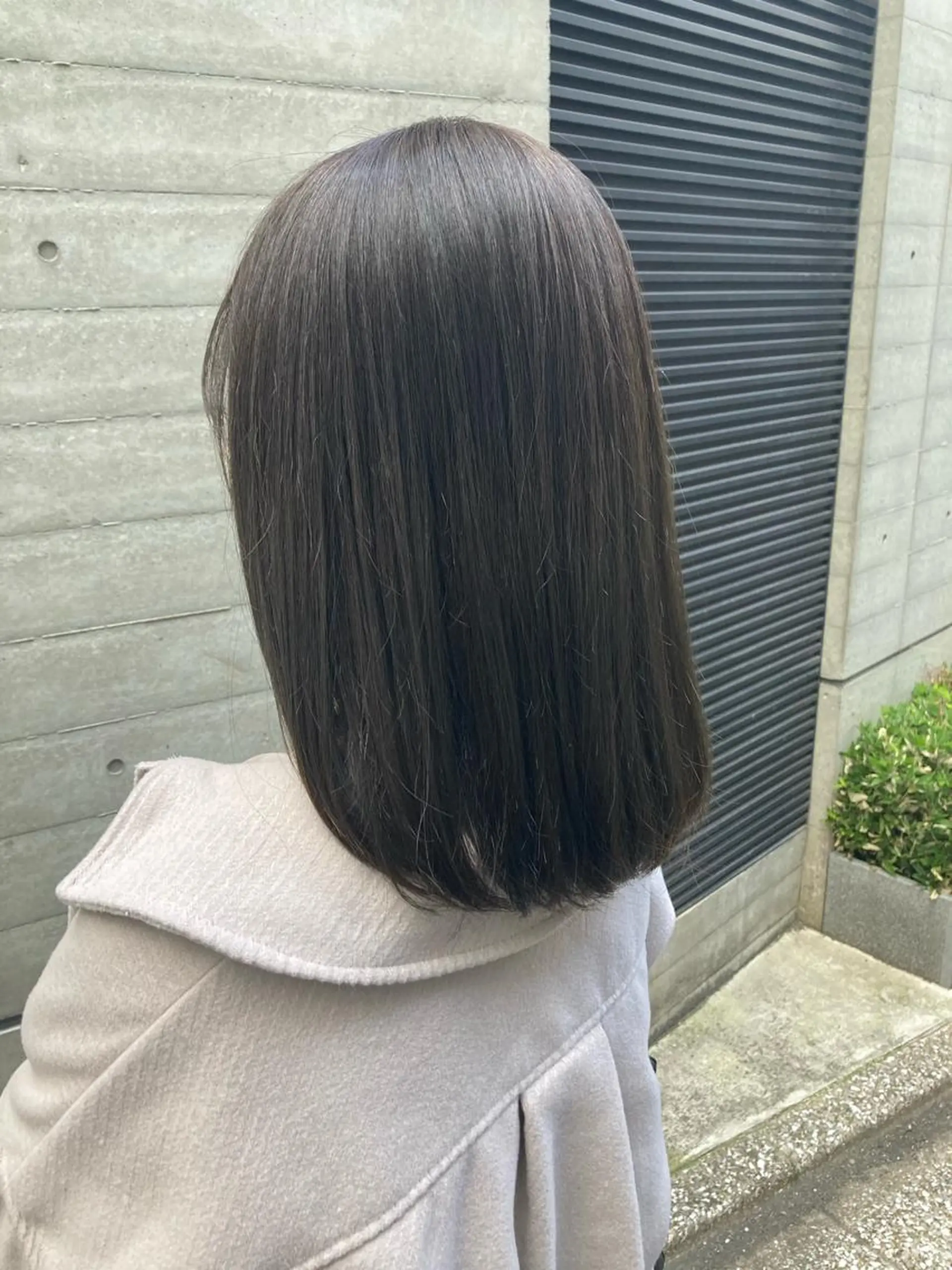 ミディアム ヘアカラー トリートメント ✨色持ちの良い艶 カラー✨蟹江真世のヘアスタイル