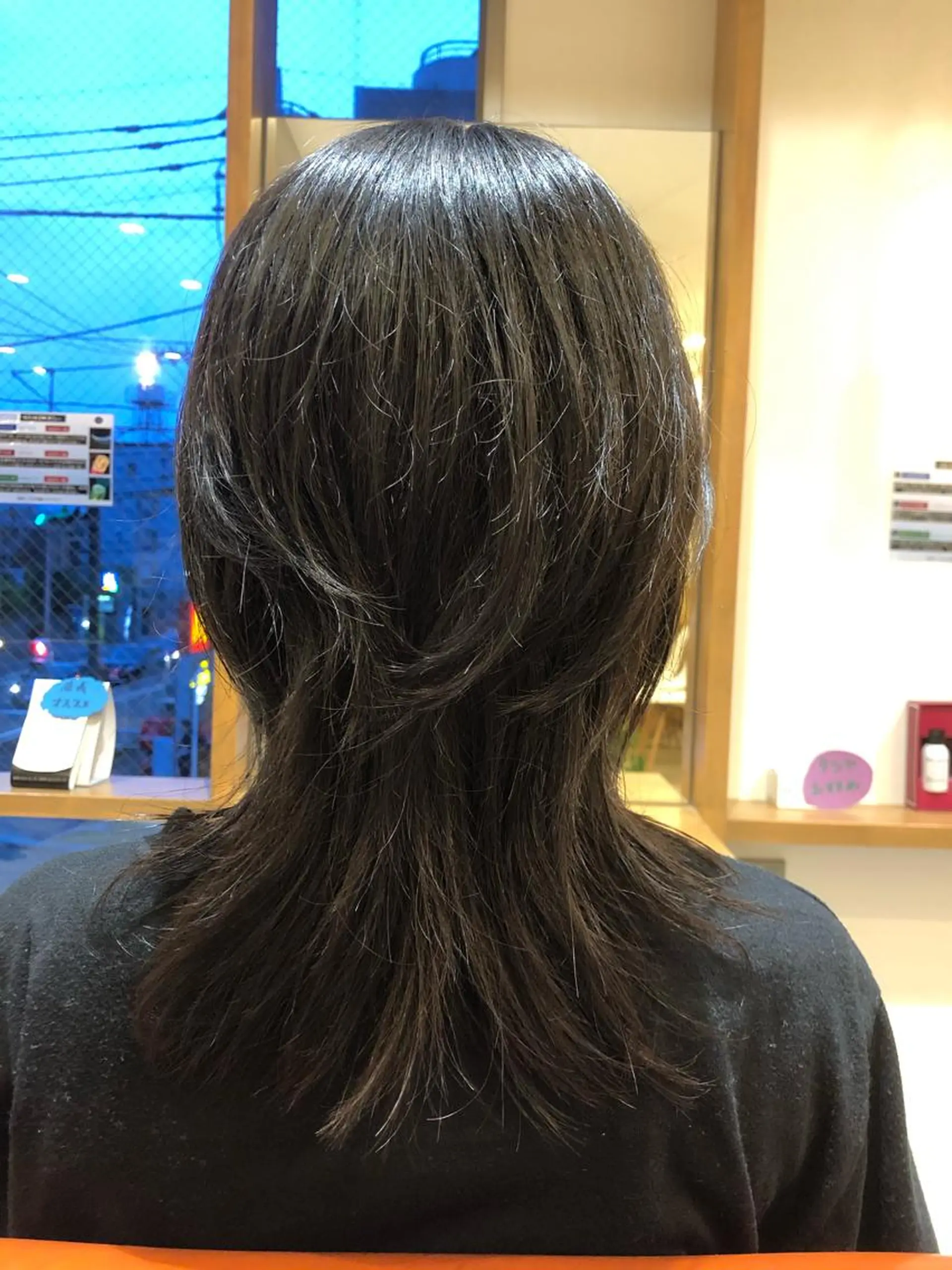 ミディアム レイヤーカット ウルフカット ウルフレイヤー Lian山田 駿のヘアスタイル