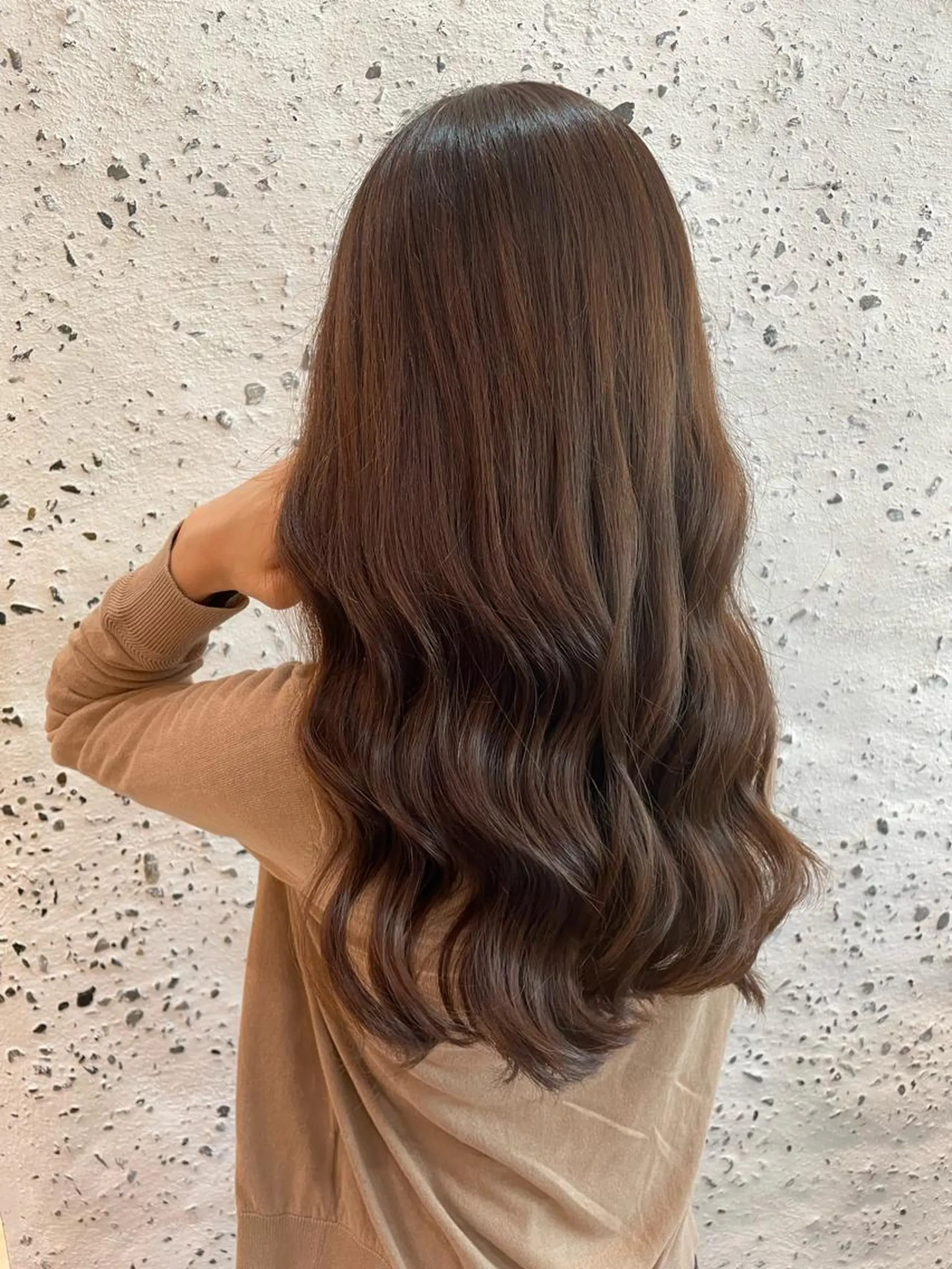 セミロング カラー カット ヘアカラー トリートメント 💗大人艶×髪質改善 カラー💗AYAKIのヘアスタイル