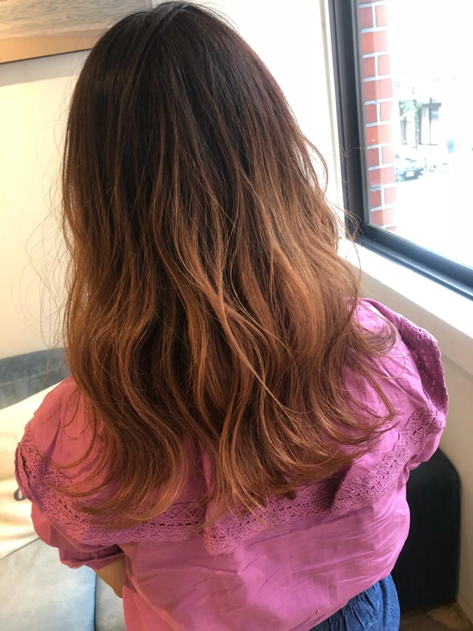 セミロング レイヤーカット カット ヘアカラー トリートメント ⭐️店長　藤野 正博⭐️のヘアスタイル
