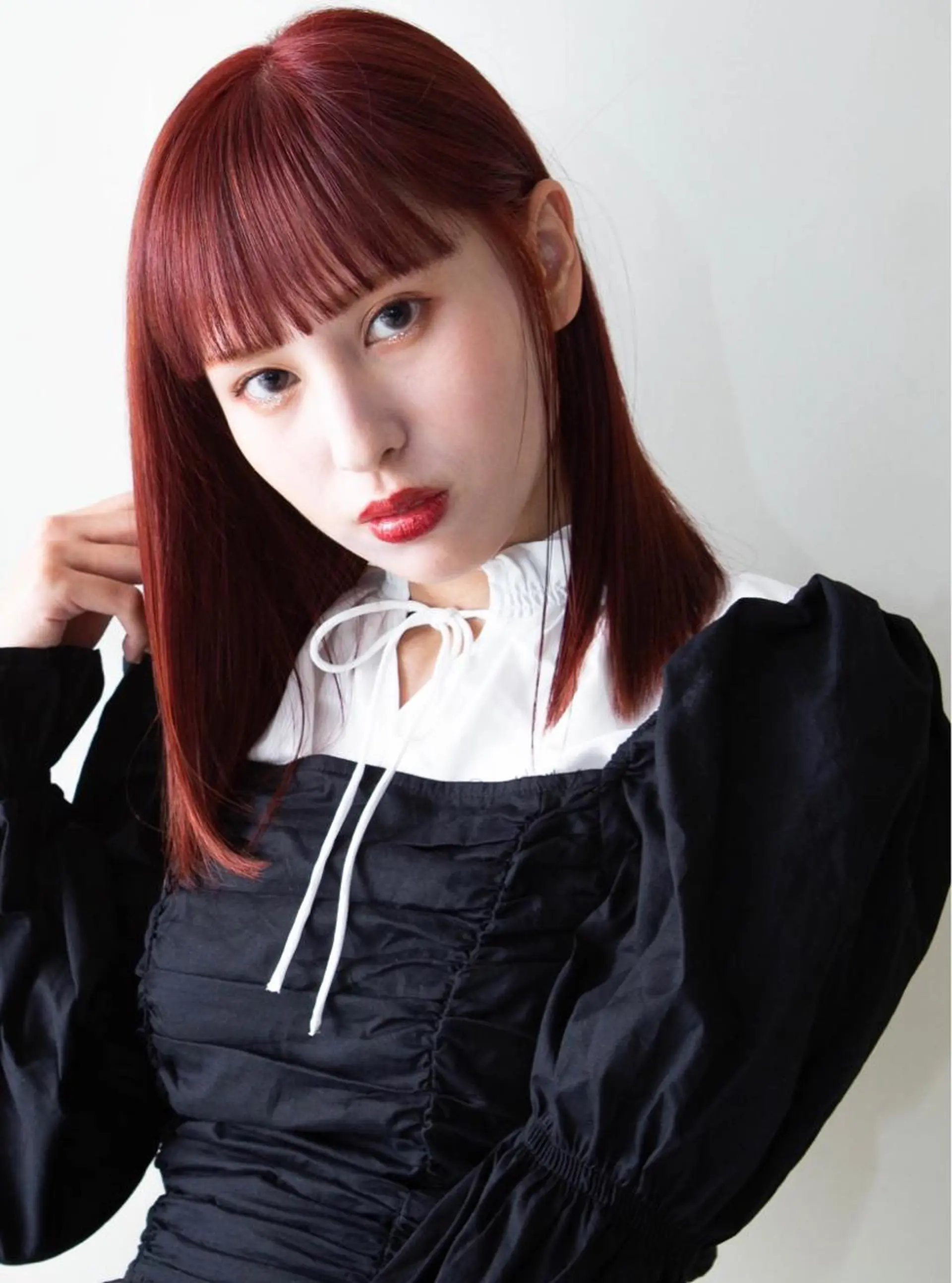 ミディアム 内田 一也のヘアスタイル