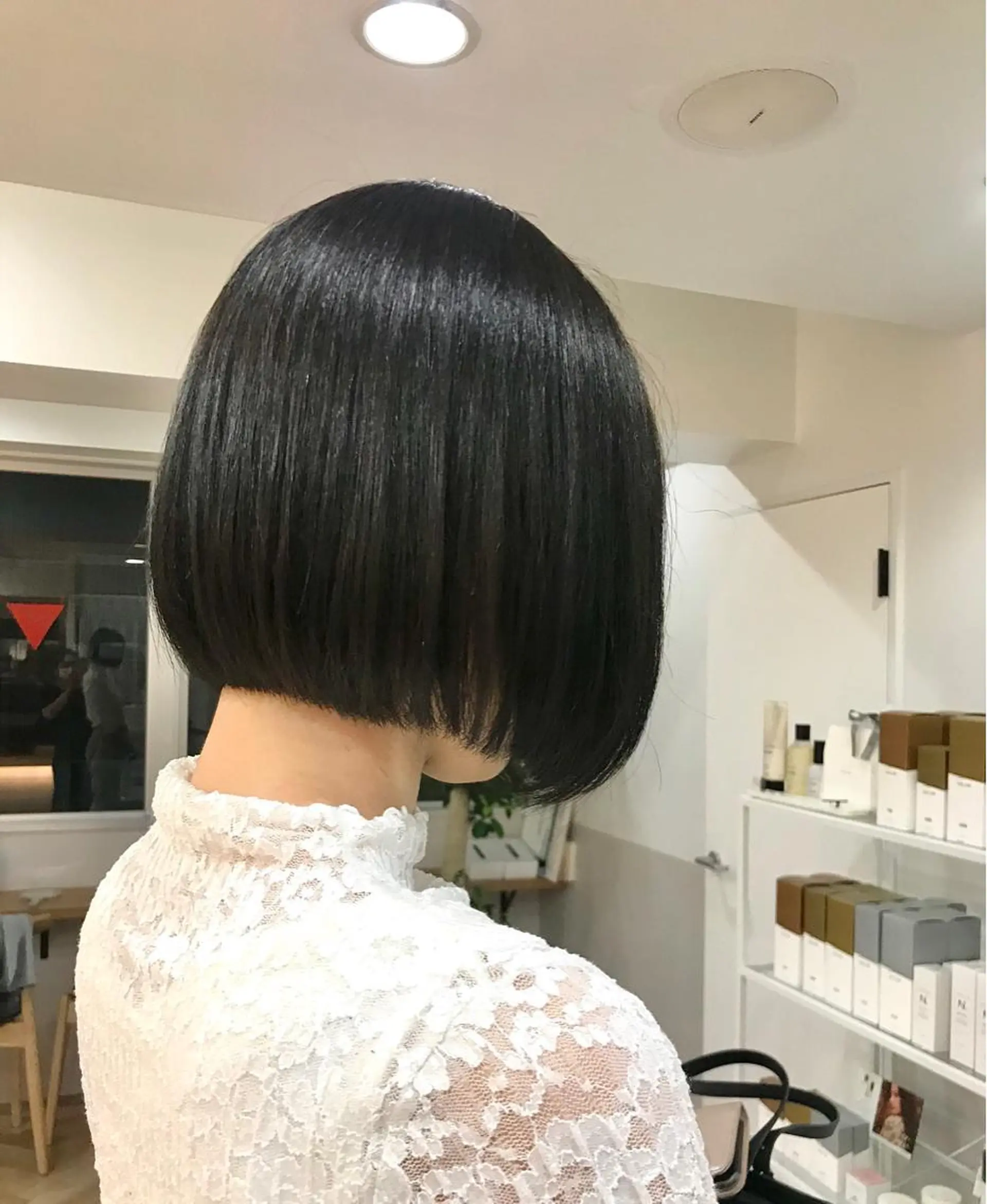 ショート オカダ ノゾミのヘアスタイル