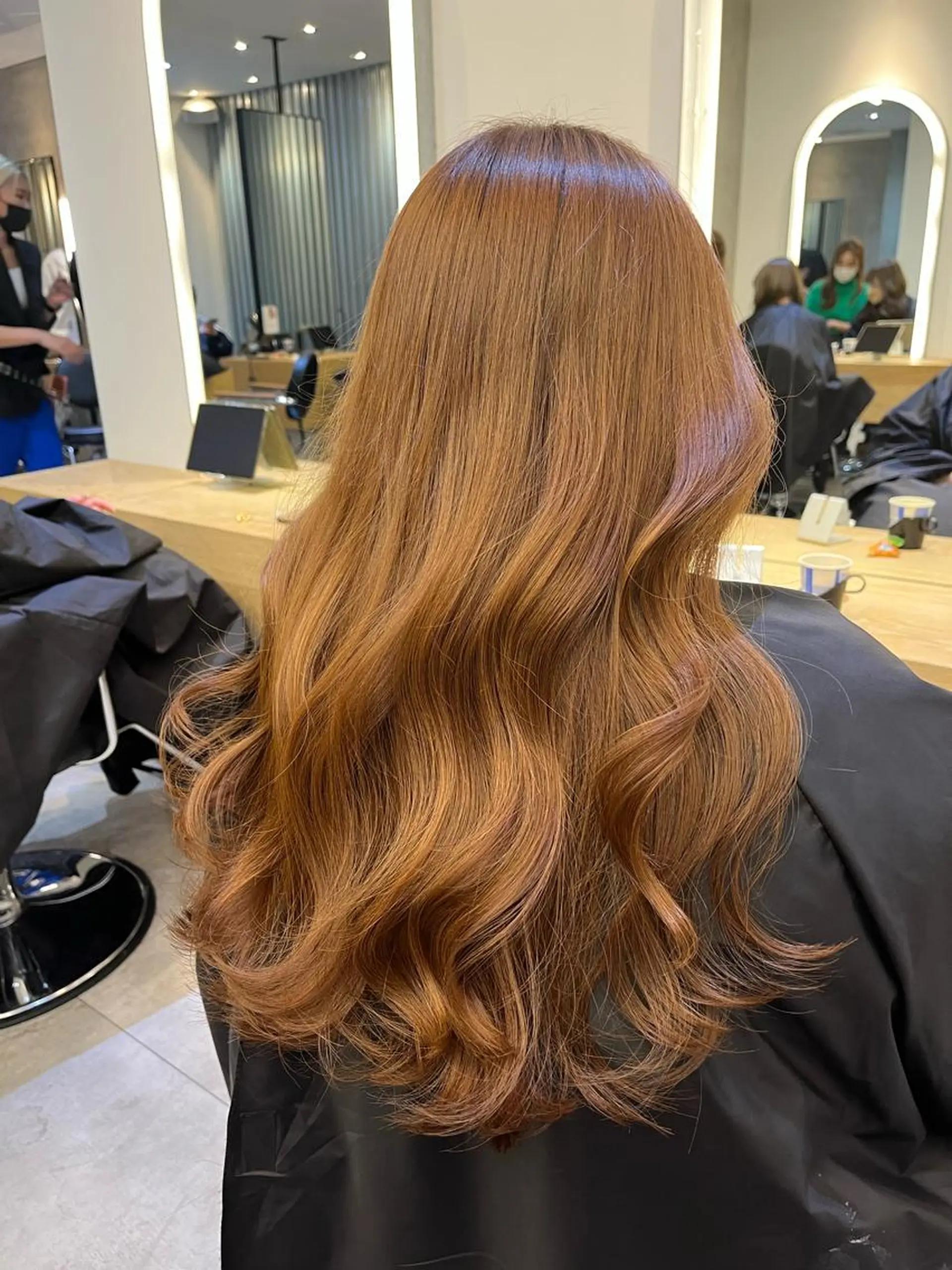 ロング ヘアカラー トリートメント 渋谷で叶う美髪❤ ◎NATSUKI🤍のヘアスタイル
