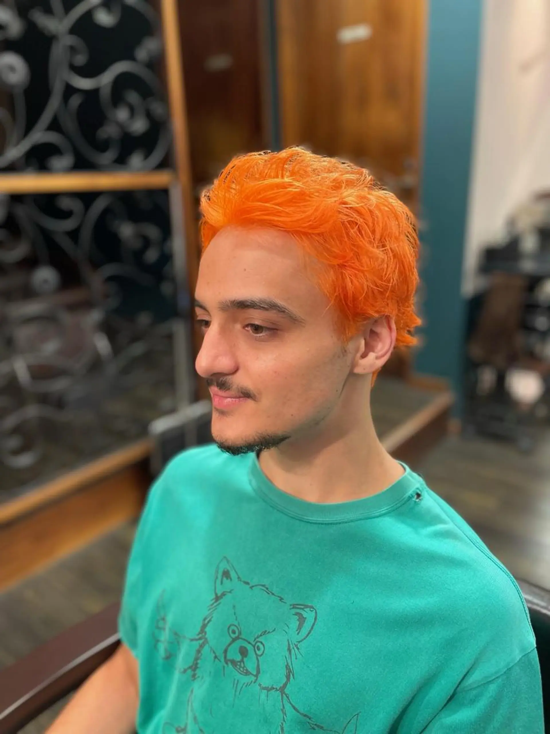 カラー メンズ カット ヘアカラー ヘッドスパ 早稲田/メンズパーマ /カラー/松井聖虎のヘアスタイル